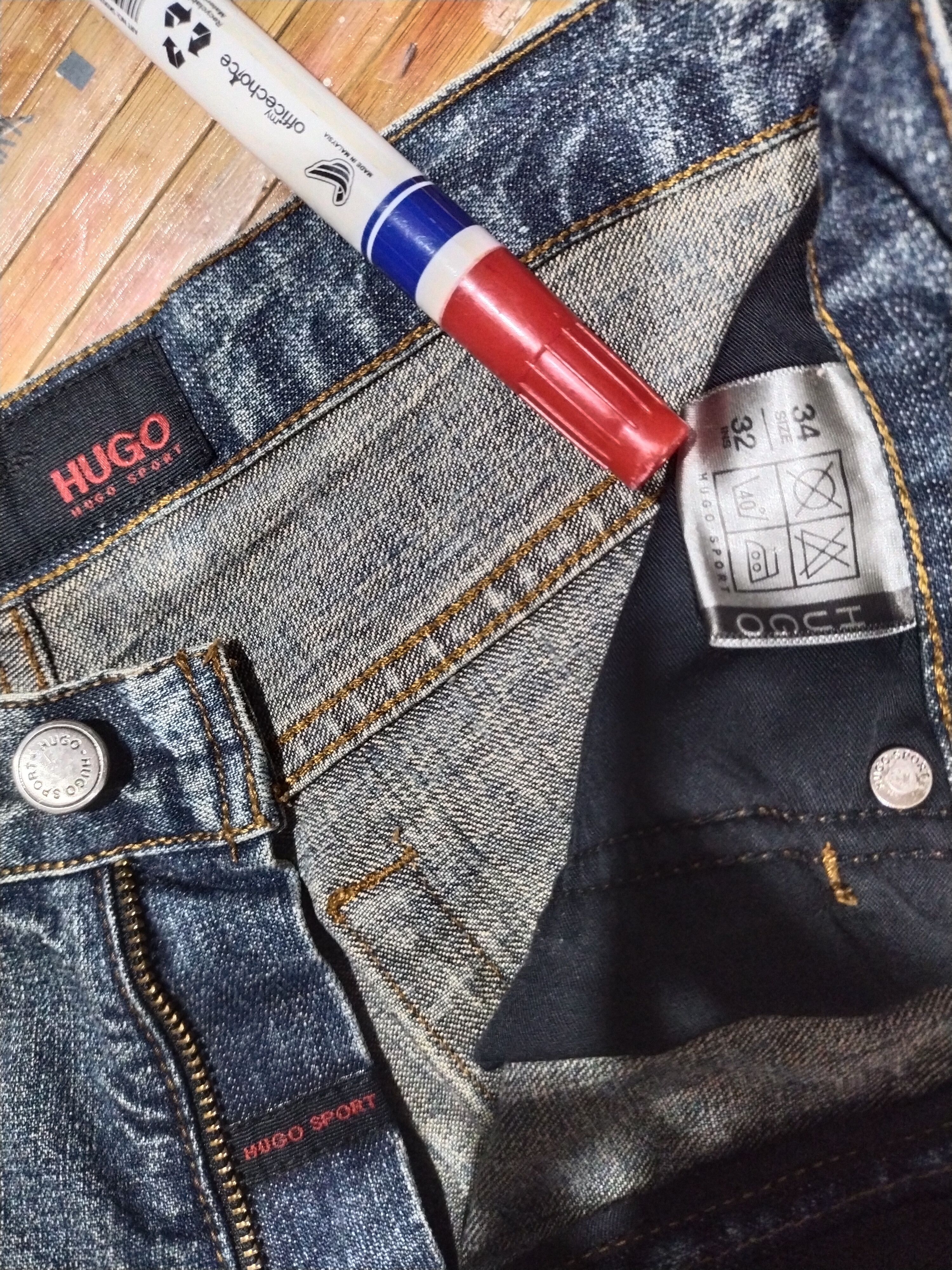 Hugo × Japanese Brand Jeans Hugo Sport Size US 32 / EU 48 - 10 Thumbnail