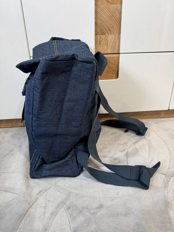 Jean Paul Gaultier Jean Paul Gaultier pour VOUS Backpack Navy denim bag new Size ONE SIZE - 4 Thumbnail