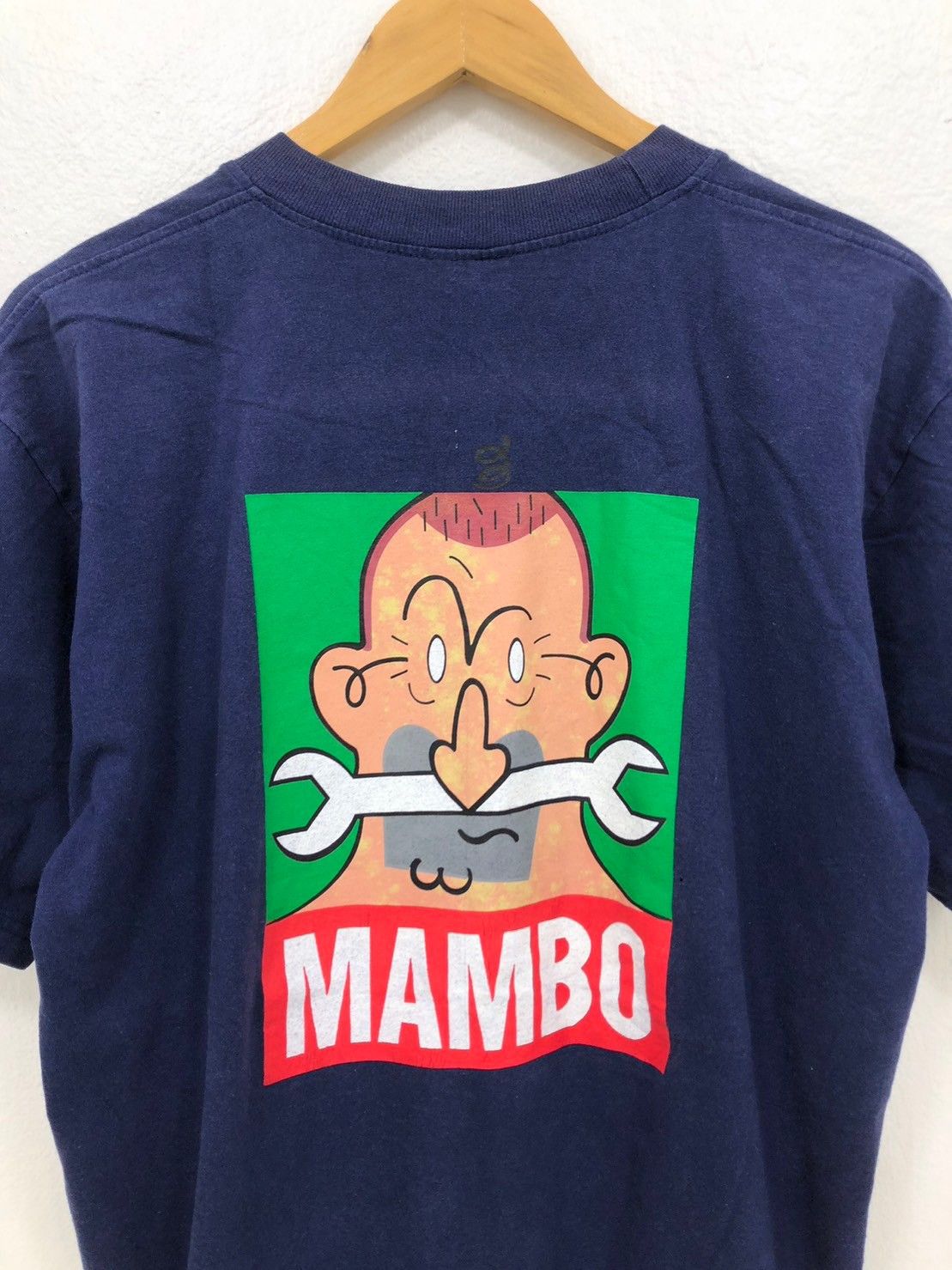 Mambo × Vintage Vintage Mambo shirt Big Logo surf wear wts01 Size US L / EU 52-54 / 3 - 1 Thumbnail