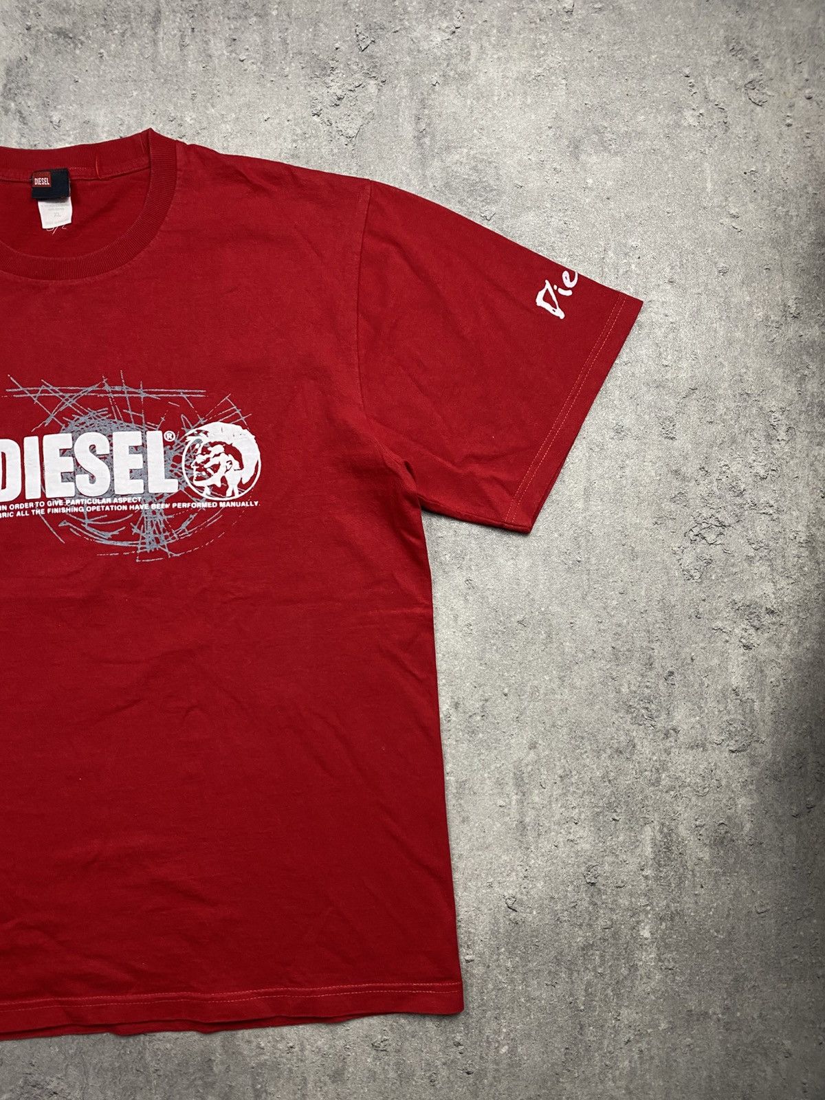 Diesel RARE 90’s Diesel big swoosh vintage rare streetwear piece Size US XL / EU 56 / 4 - 6 Thumbnail
