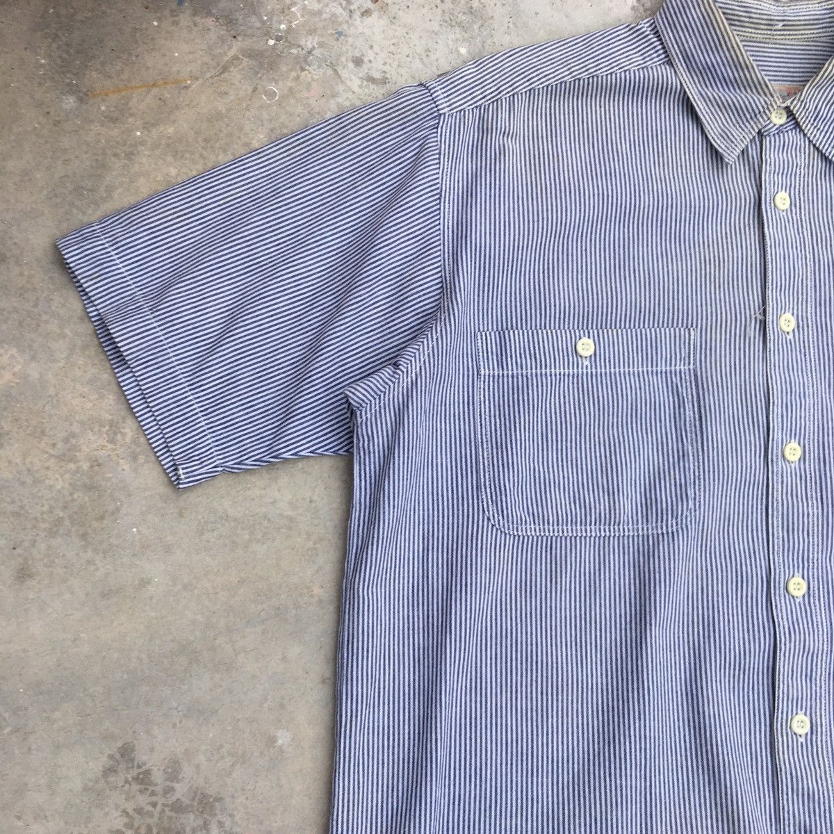 Budweiser Very Rare Vintage BUDWEISER Stripes Button Ups Size US L / EU 52-54 / 3 - 4 Thumbnail
