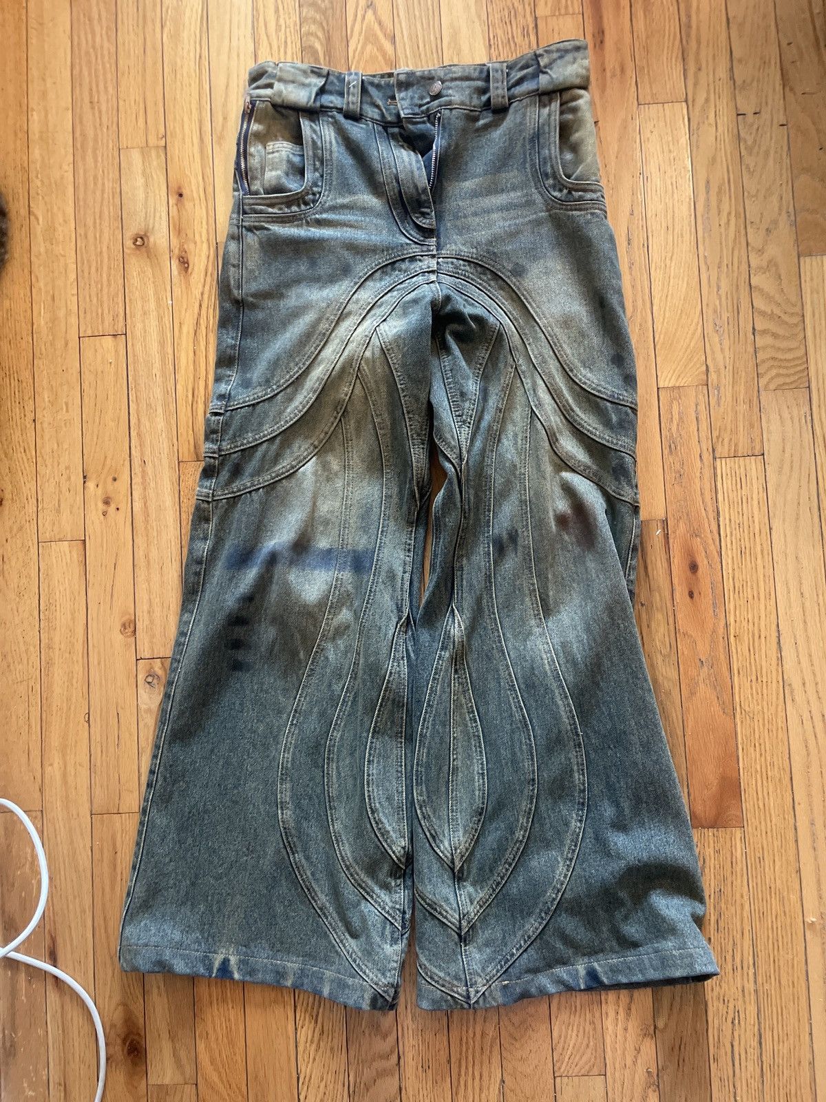 No Faith Studios Wave Denim | Grailed