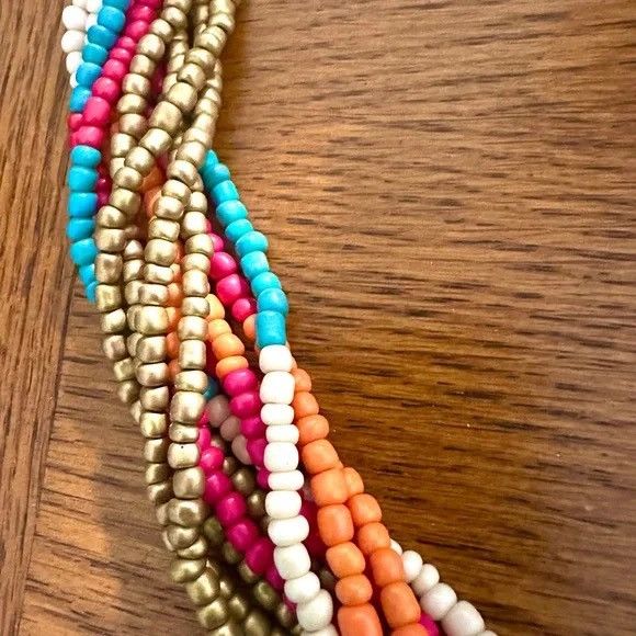 Beaded Multicoloed Necklacec