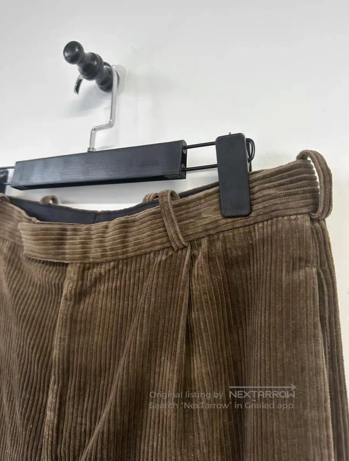 Raf Simons Brown Wide. Size US 32 / EU 48 - 2 Thumbnail