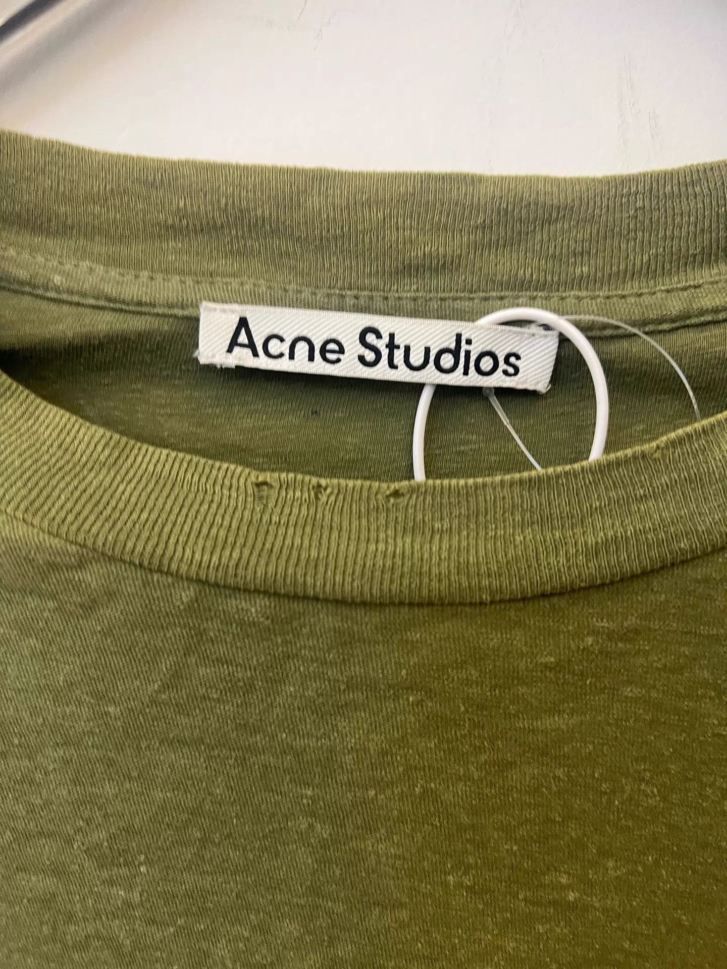 Acne Studios Acne 1996 SS25 Vintage Logo Crew Longsleeve Unisex Tee L/M new Size US M / EU 48-50 / 2 - 2 Thumbnail