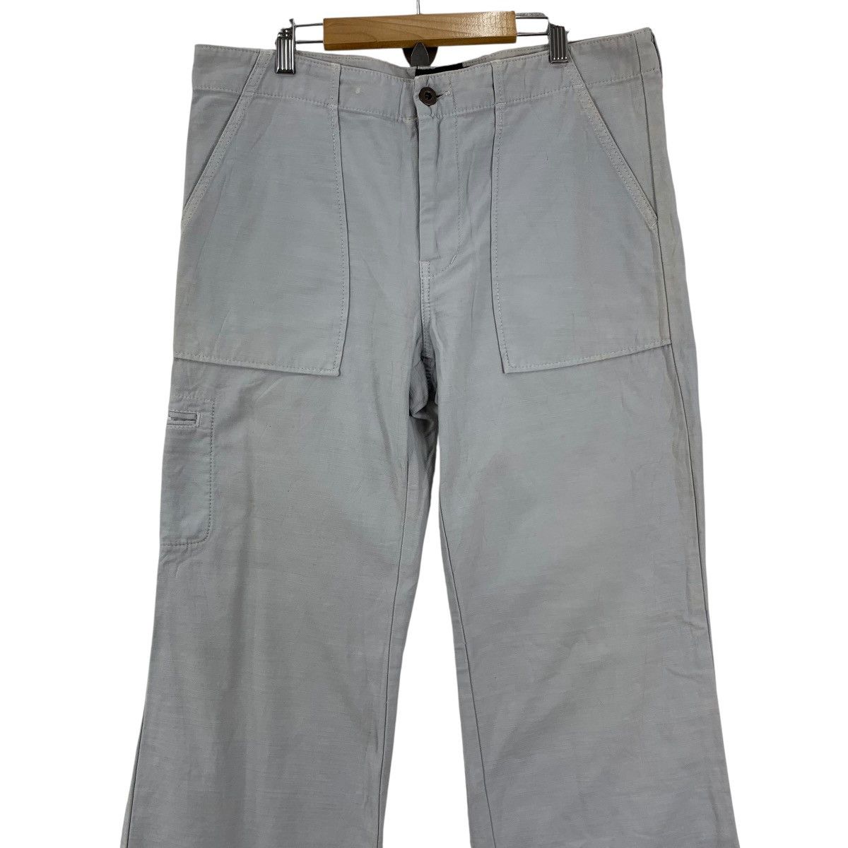 Japanese Brand DITA LOS ANGELES Tokyo JapaneseBrand Straight Cut Bush Pants Size 34" / US 12 / IT 48 - 2 Thumbnail