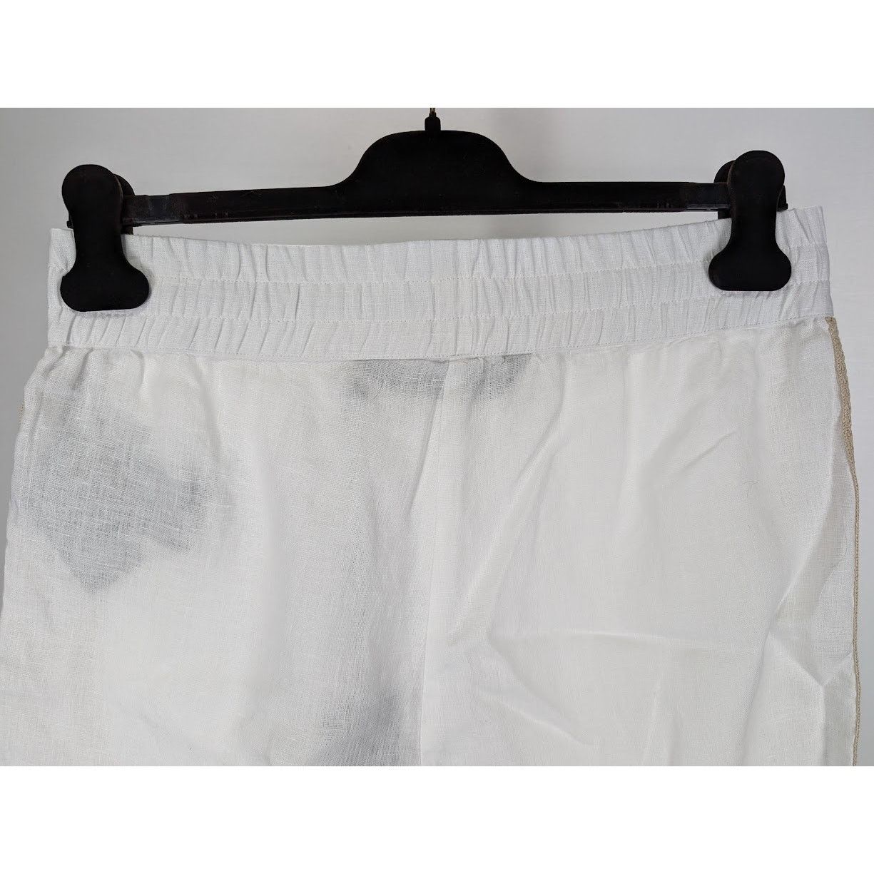 Palm Angels o1rshd1 PA Monogram Track Short in Off White/Black Size US 32 / EU 48 - 14 Thumbnail