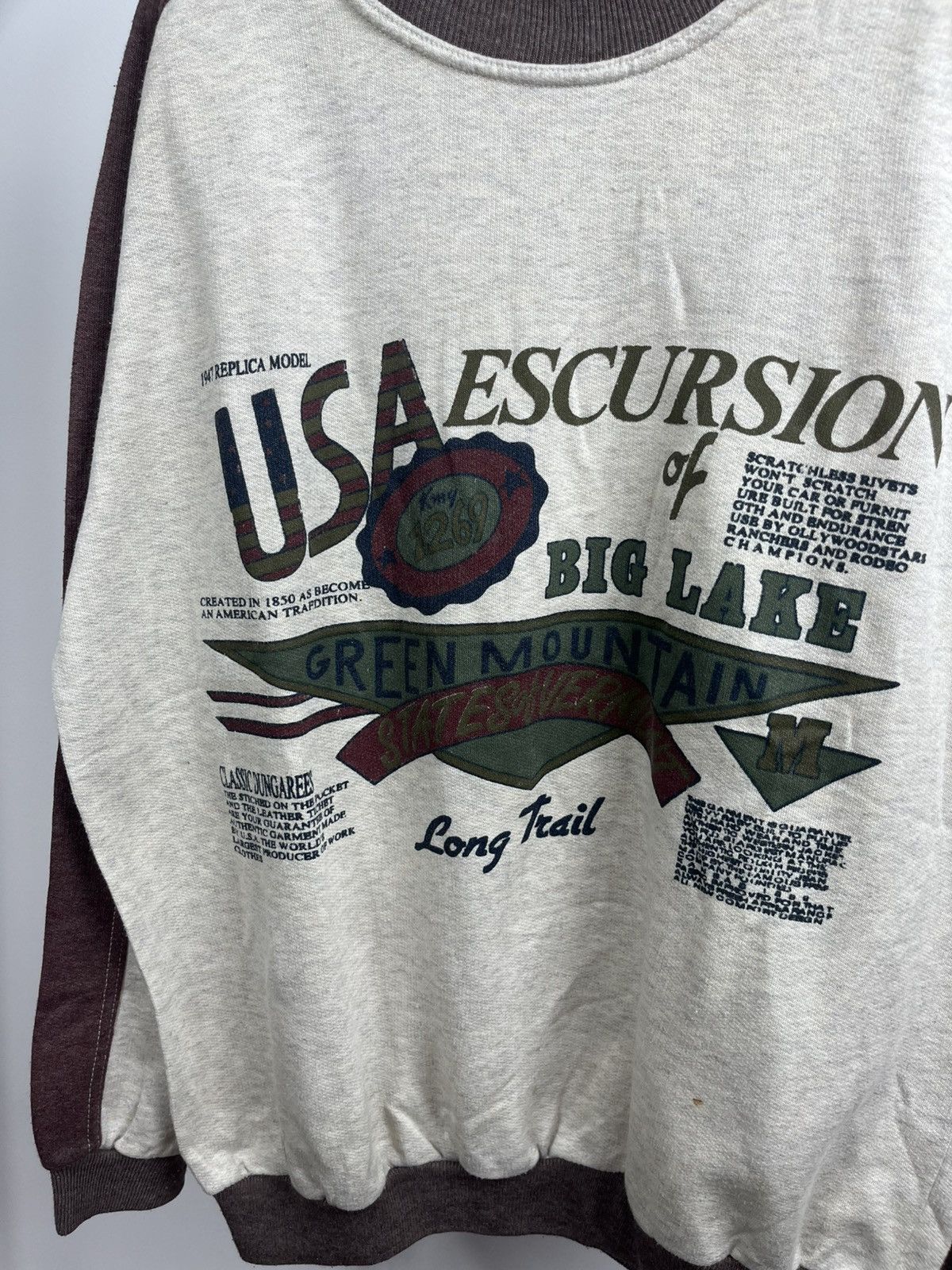 Other Vintage True Seven USA Excursion Sweatshirt Made in Italy Size US XL / EU 56 / 4 - 4 Thumbnail