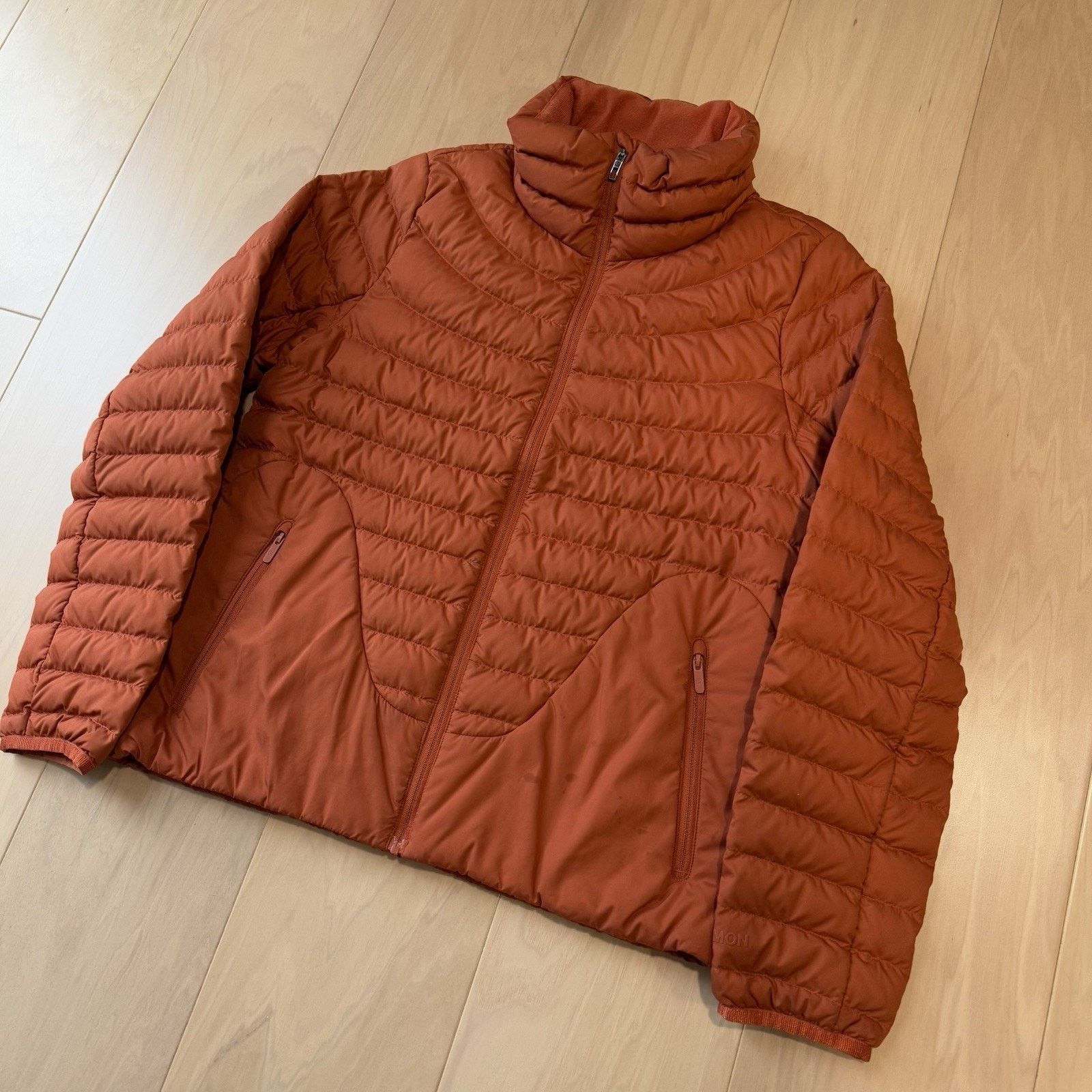 Lululemon Lululemon Down Jacket Women's 4 Orange Full Zip Insulated Size S / US 4 / IT 40 - 10 Thumbnail