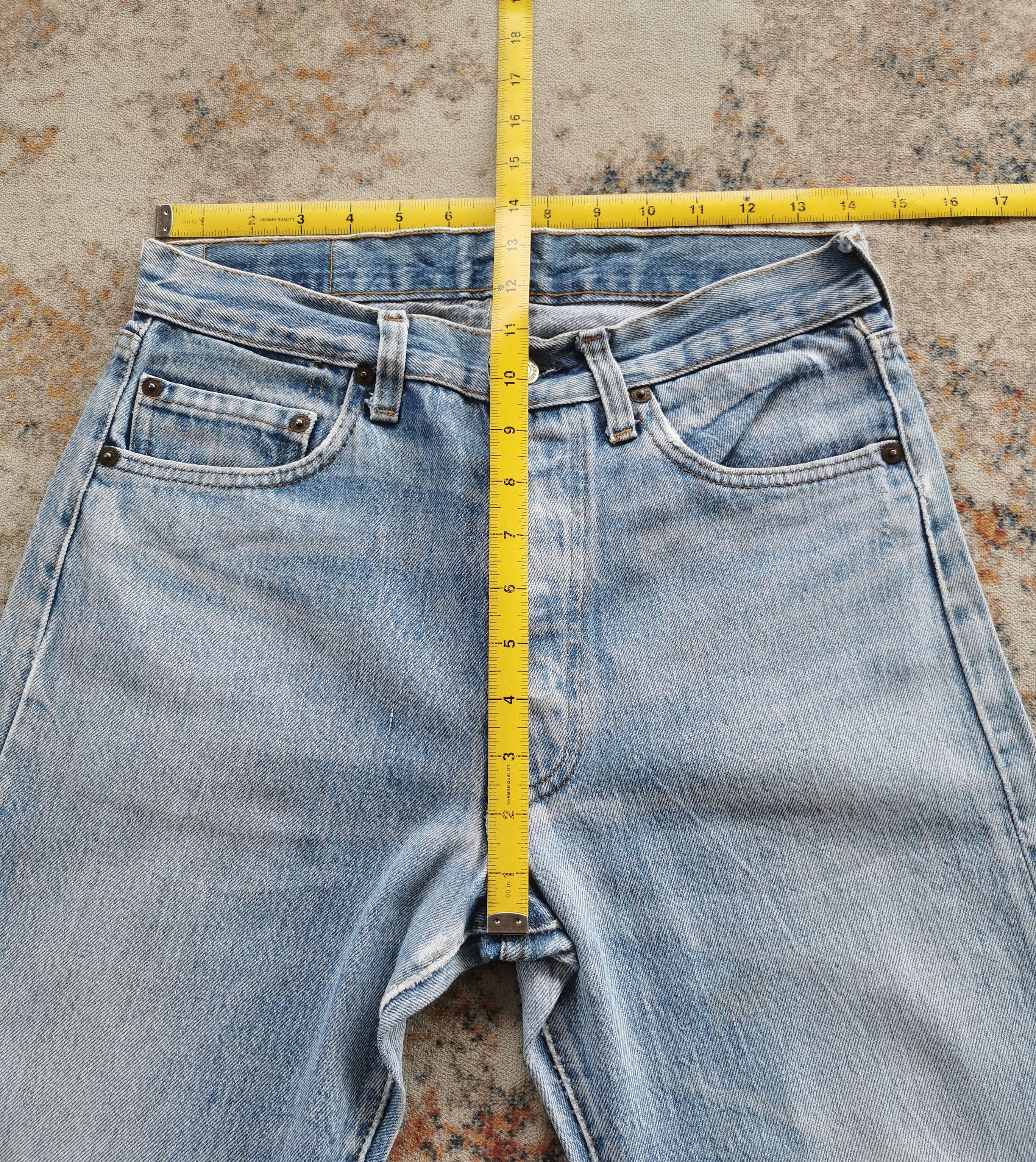 Levi's 90s Light Wash Vintage Levi's 501 Jeans USA 28x28 Denim Size US 28 / EU 44 - 9 Thumbnail