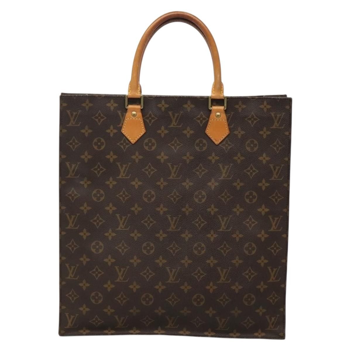 Louis Vuitton LOUIS VUITTON Monogram Sac Plat Hand Bag M51140 Size ONE SIZE - 13 Thumbnail