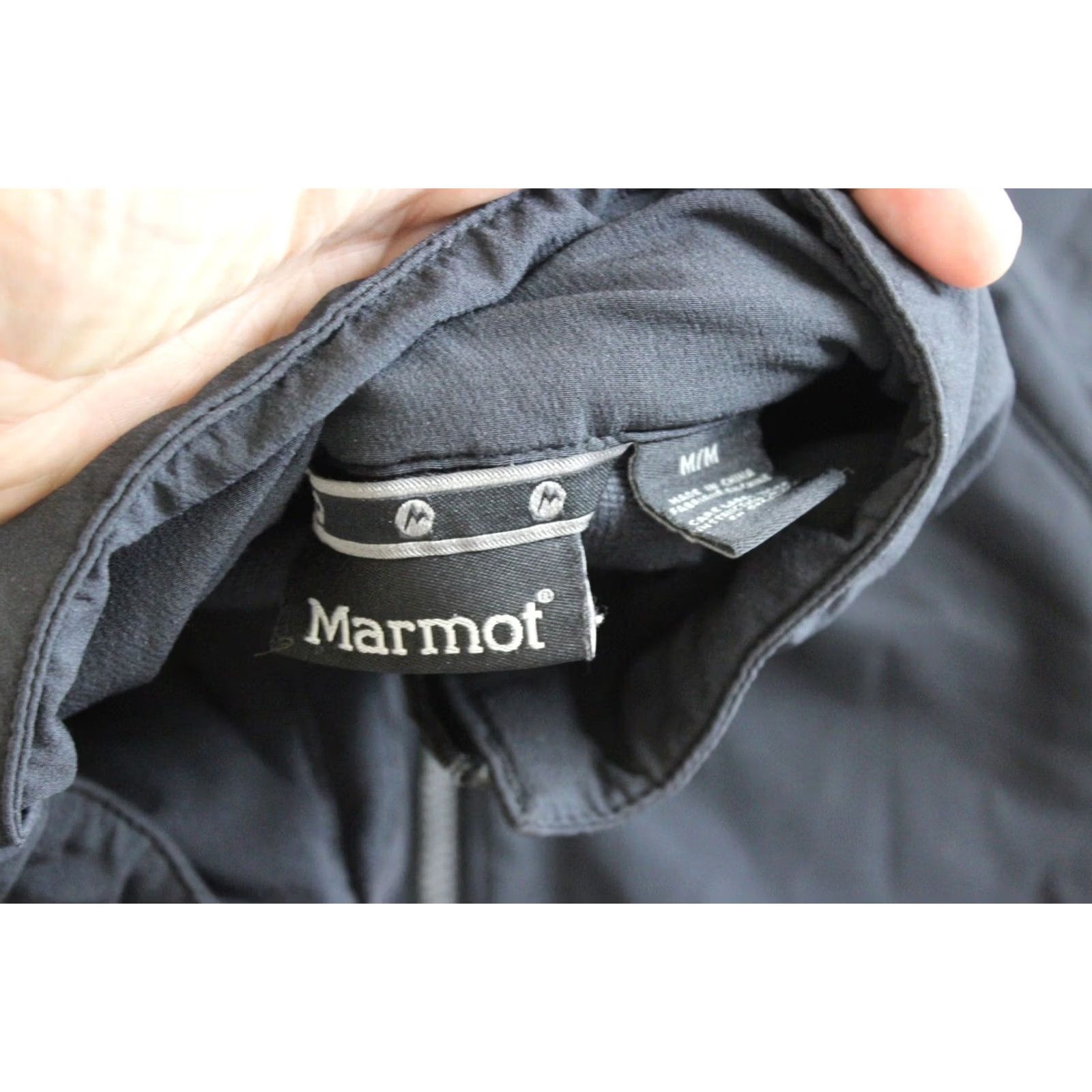 Vintage WOMENS Marmont Zippered Soft Shell Jacket SWEATER Medium M Jacket Women Black Size M / US 6-8 / IT 42-44 - 6 Thumbnail