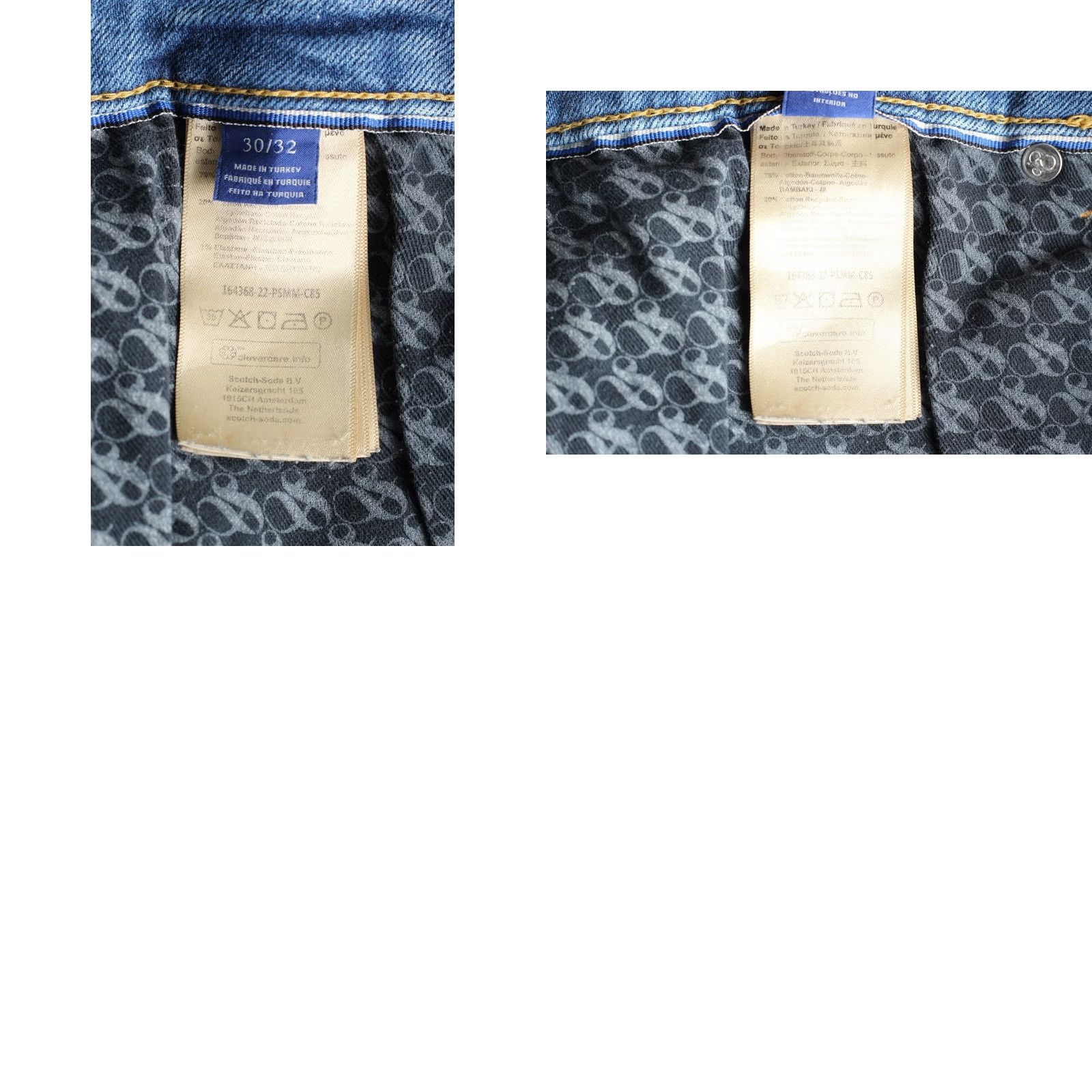 Scotch & Soda SCOTCH & SODA RALSTON Slim Fit Stretch Jeans Men Size W30 L32 DZ8221 Size US 30 / EU 46 - 8 Thumbnail