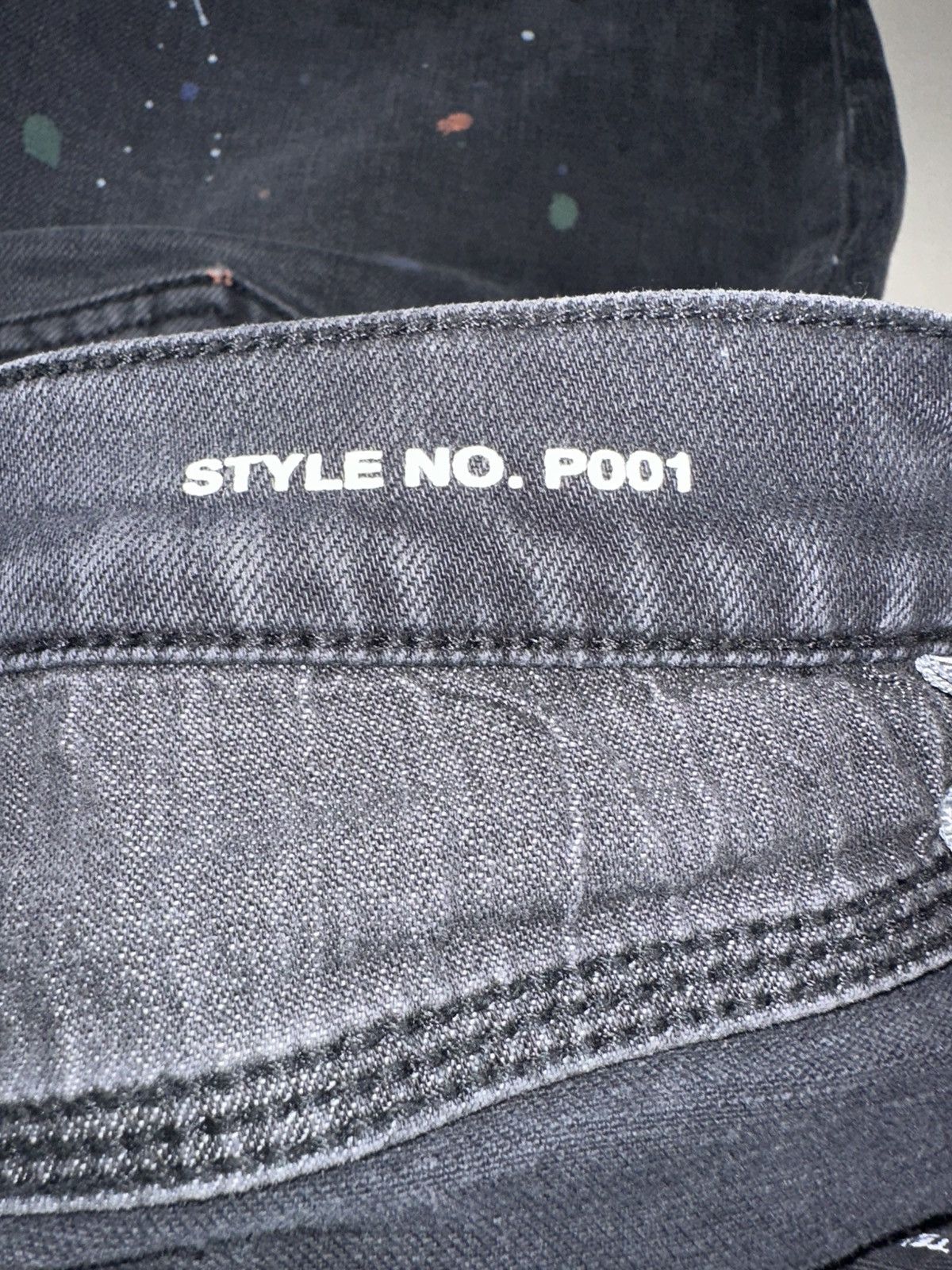 Purple Brand Purple Brand P001 Distressed Denim Jeans sz 38 Size US 38 / EU 54 - 3 Thumbnail