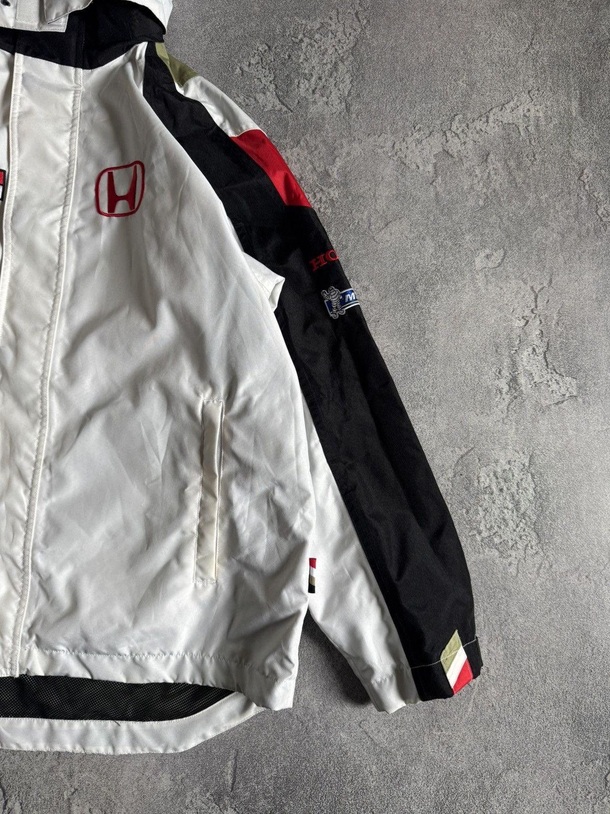 Honda Honda L/Size official BAR F1 racing jacket bomber hooded Size US L / EU 52-54 / 3 - 13 Thumbnail
