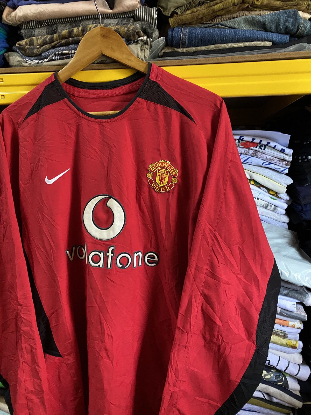 Vintage Vintage 90s Manchester Unite Nike EPL Jersey Premier League Size US L / EU 52-54 / 3 - 3 Thumbnail