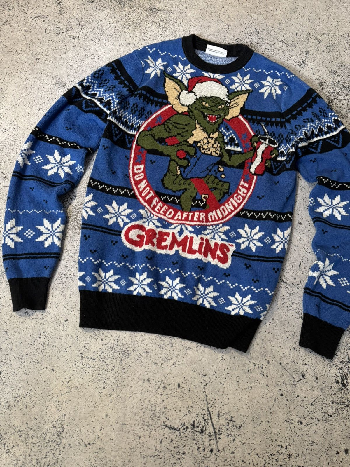Japanese Brand Gremlins festive sweatshirt black comedy horror men's Size US S / EU 44-46 / 1 - 8 Thumbnail