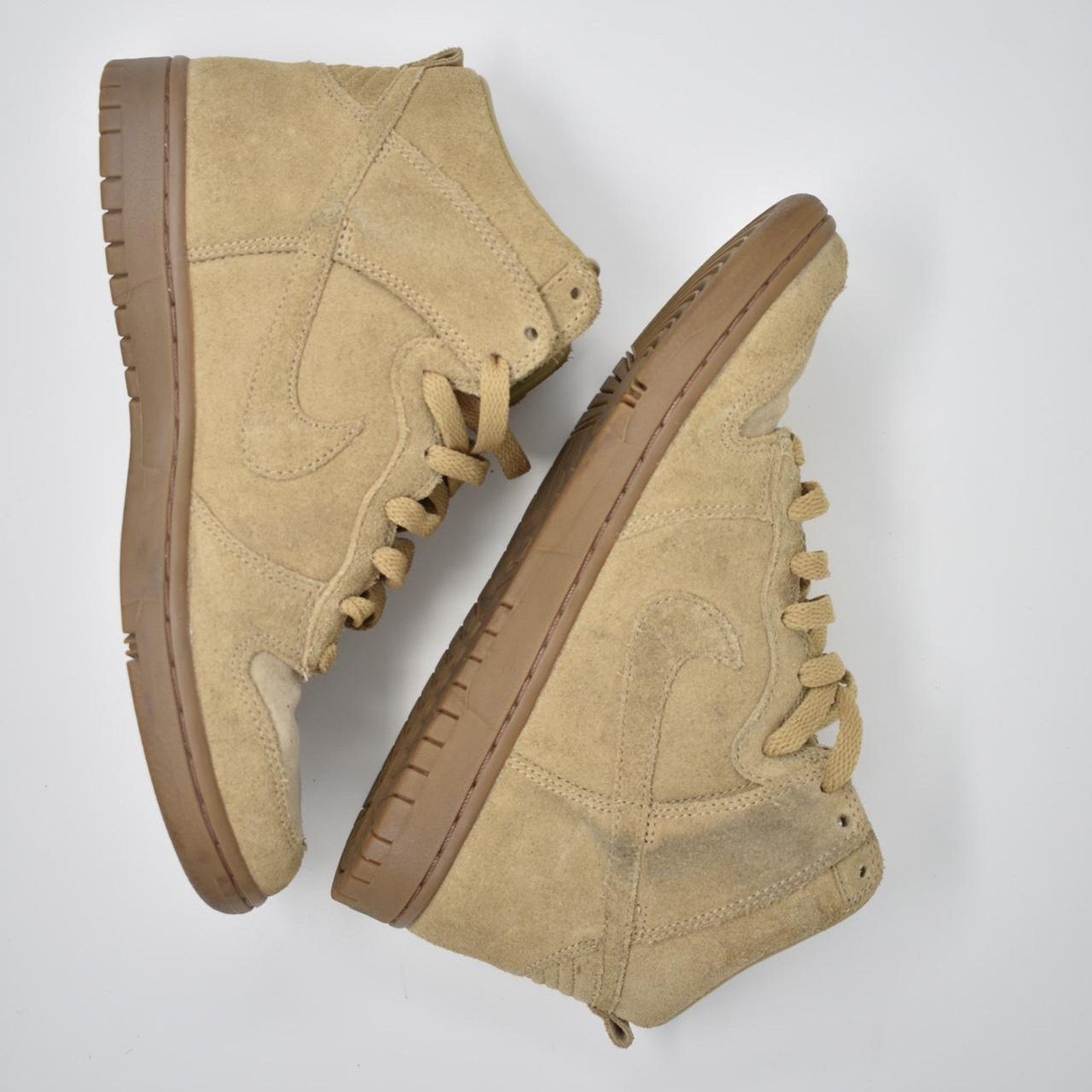 Nike Very Rare 2013 Nike Dunk High Skinny x A.P.C. Hay” Size US 8.5 / IT 38.5 - 4 Thumbnail