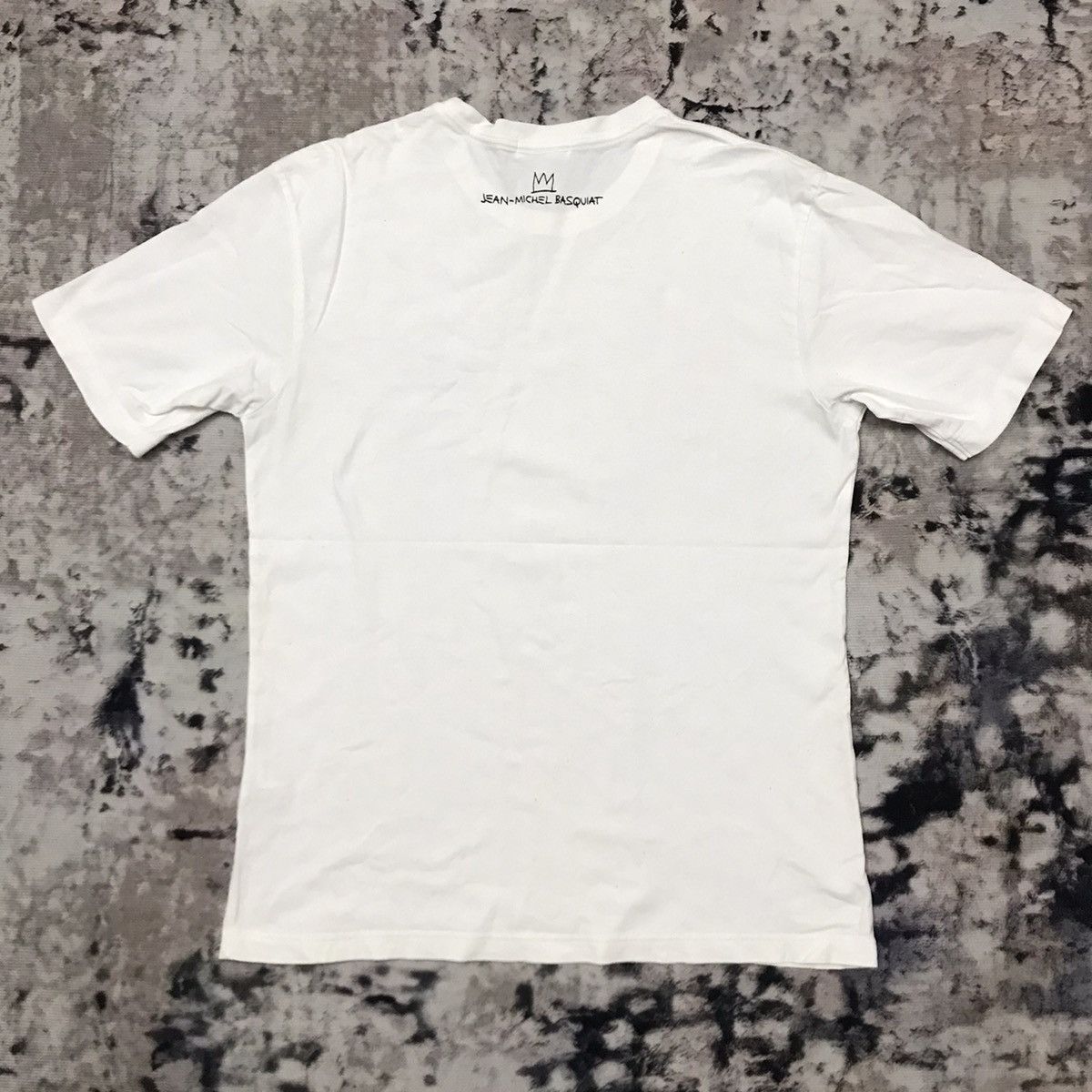 Jean-Michel Basquiat Vintage Jean Michel Basquiat Uniqlo Tshirt Size US M / EU 48-50 / 2 - 2 Thumbnail
