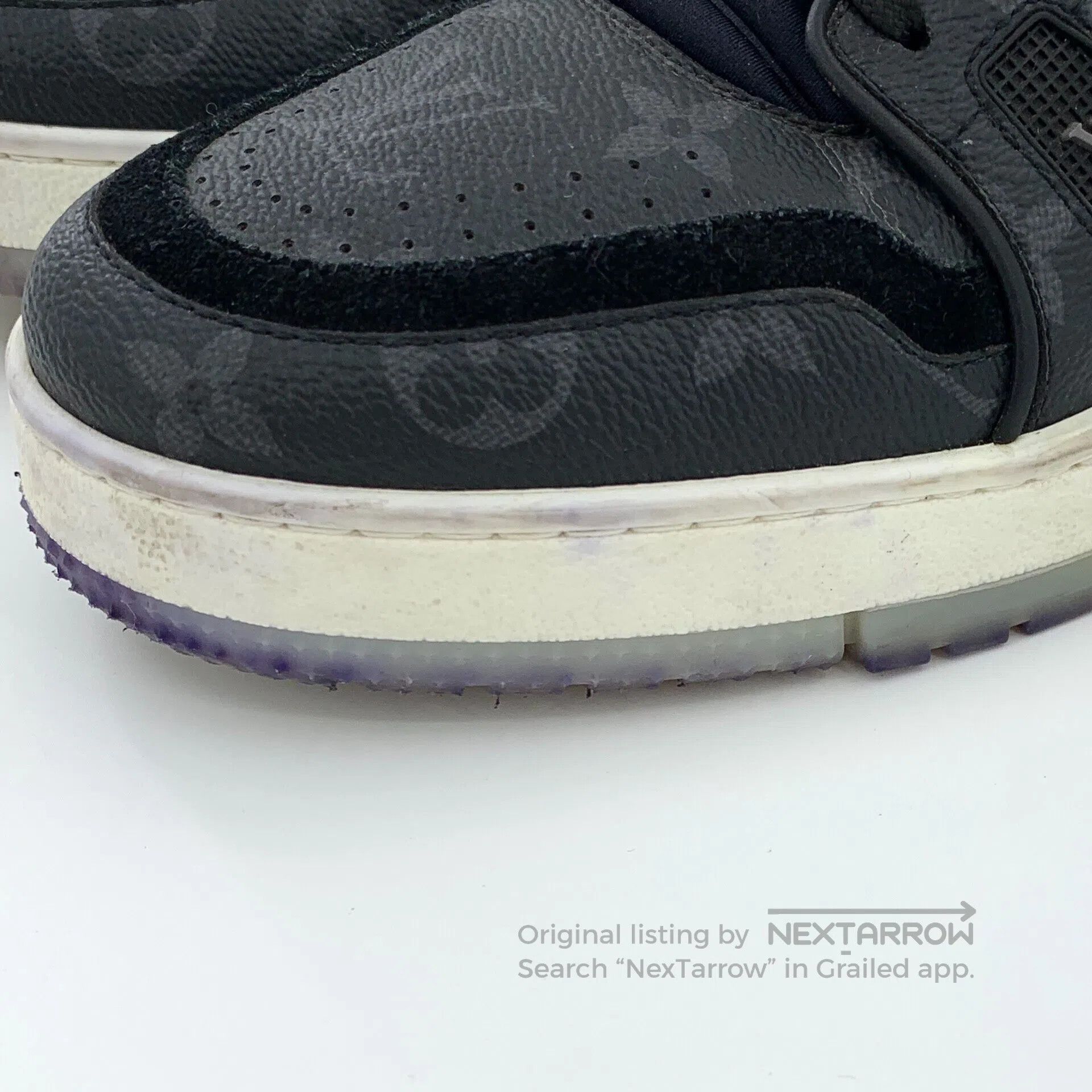 Louis Vuitton Louis Vuitton Black Logo Monogrammed Lace-up Leisure Flat- Size US 8.5 / EU 41-42 - 9 Thumbnail