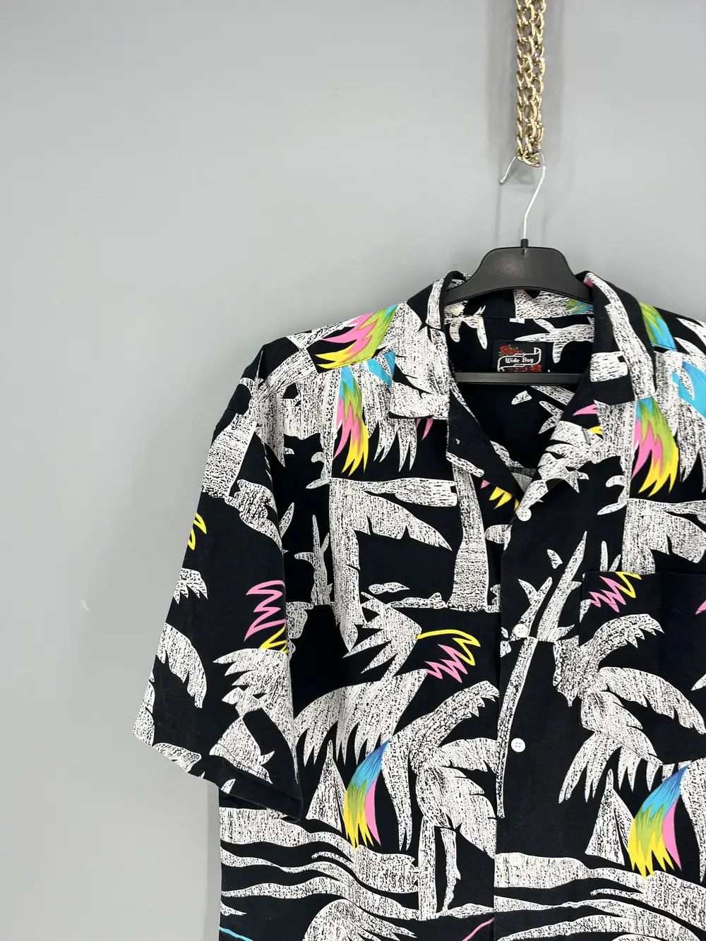 Vintage Vintage Y2K Art Streetwear Hawaiian Travis Scott style Size US L / EU 52-54 / 3 - 4 Thumbnail