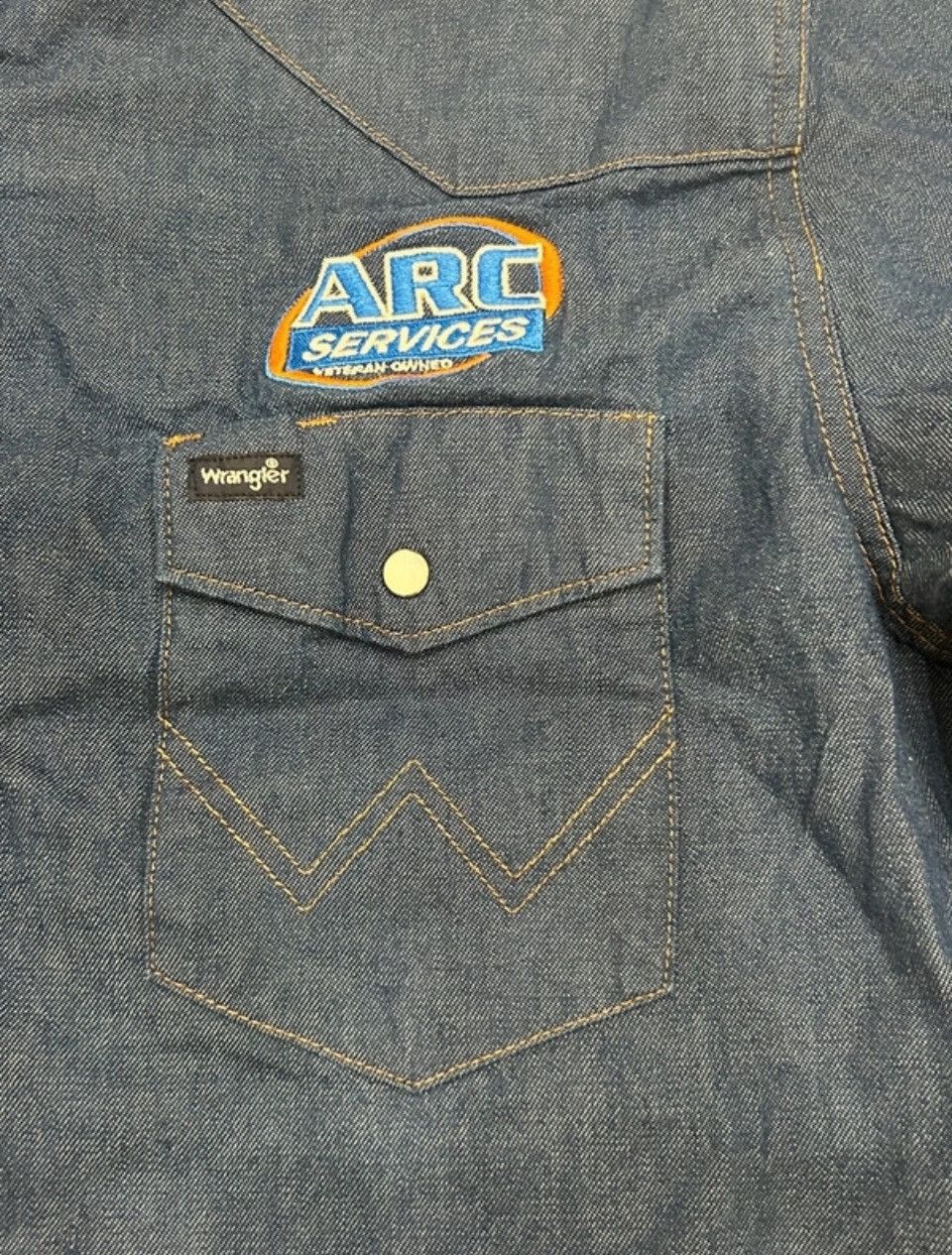 Wrangler Genuine Wrangler Denim Shirt Size US L / EU 52-54 / 3 - 3 Thumbnail