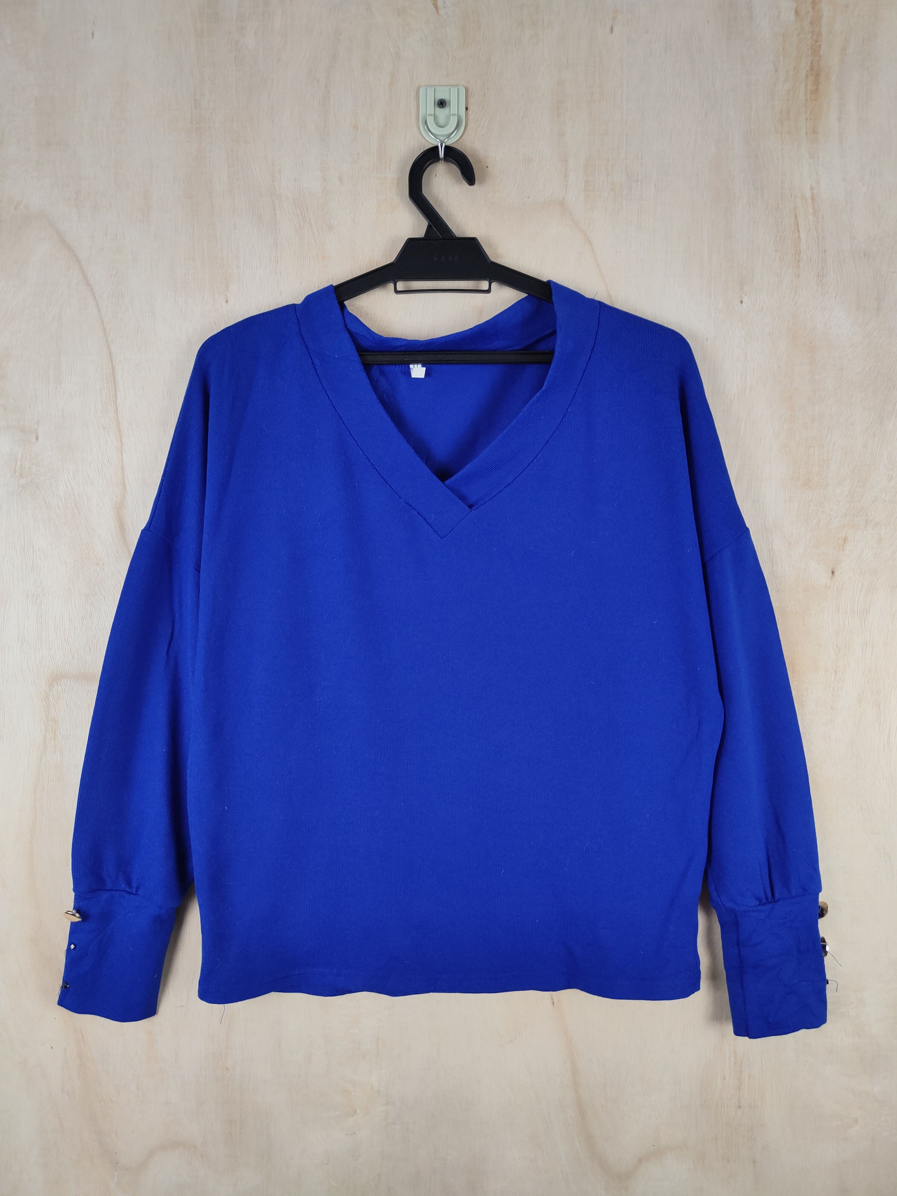 Japanese Brand Japanese Brand Blue Sweatshirts #S2514 Size S / US 4 / IT 40 - 1 Thumbnail