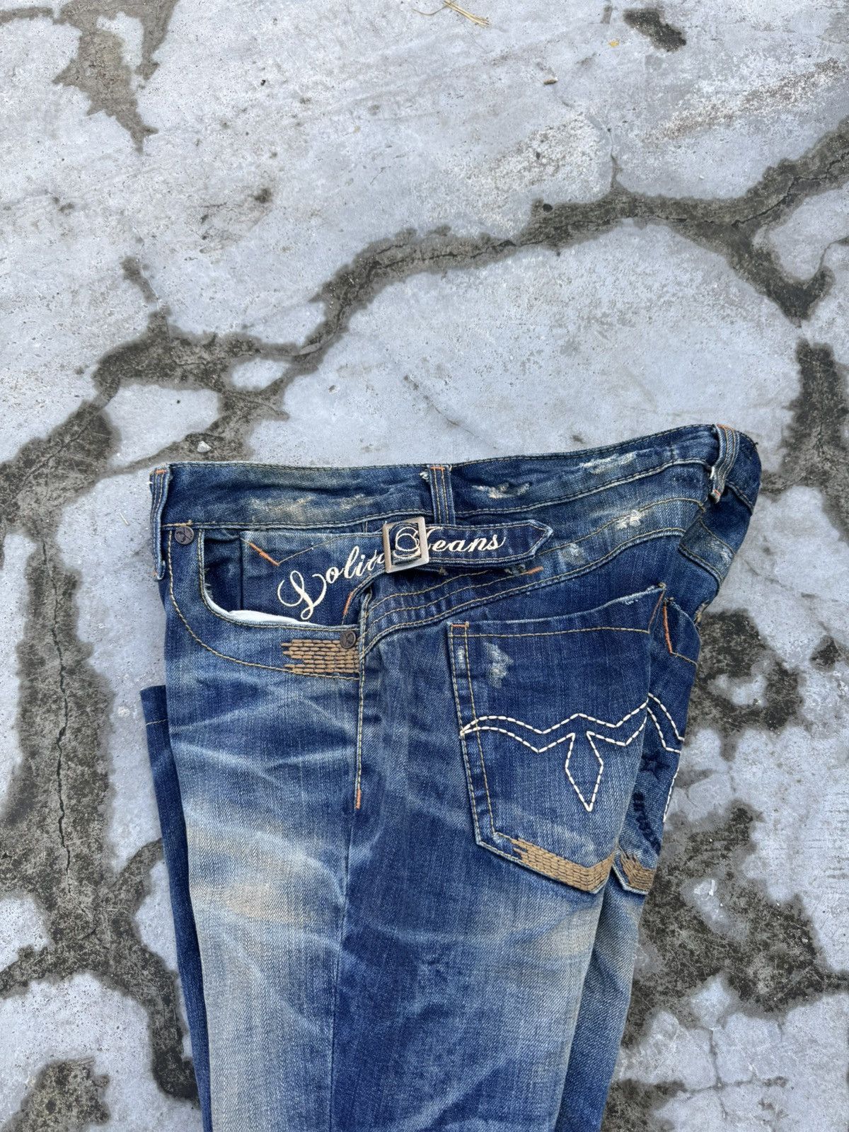 If Six Was Nine LOLITA JEANS Distressed Denim Size 34 Size US 34 / EU 50 - 13 Thumbnail