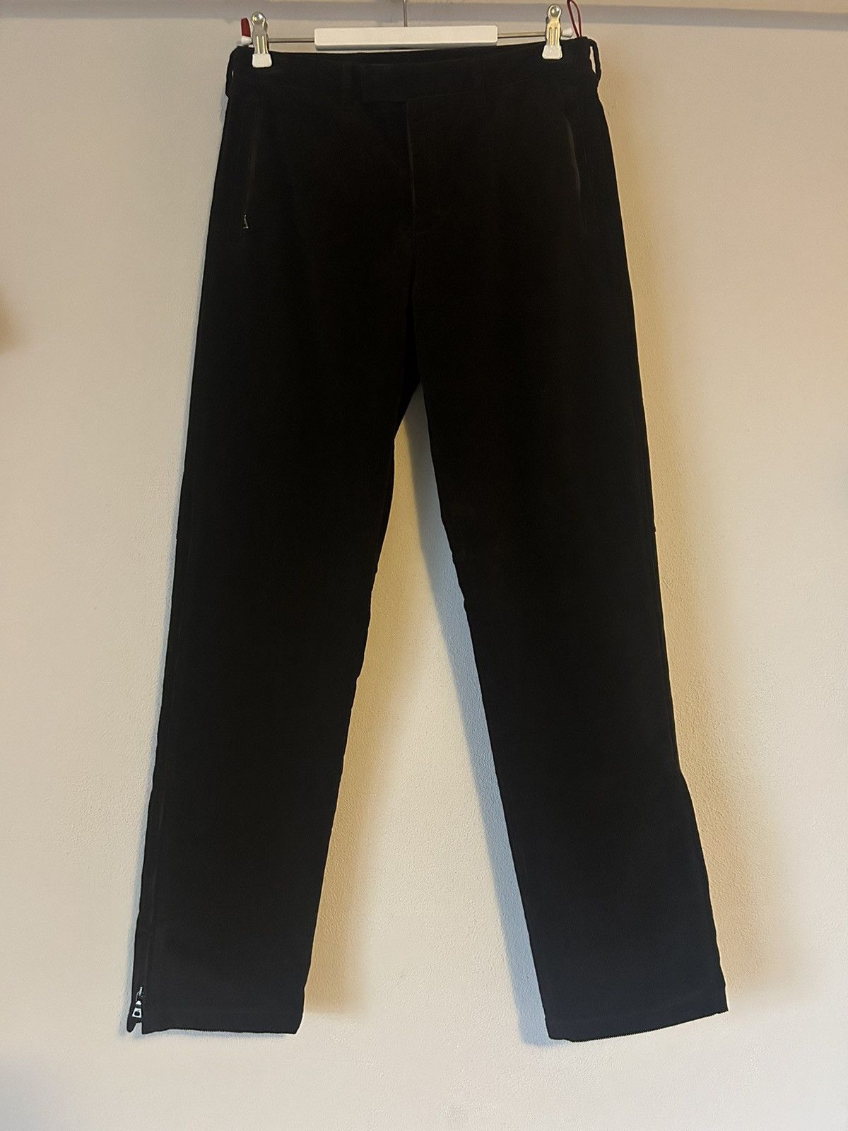 Prada Brown Corduroy Pants with Zipped Leg Openings - Size 48 Size US 32 / EU 48 - 1 Thumbnail