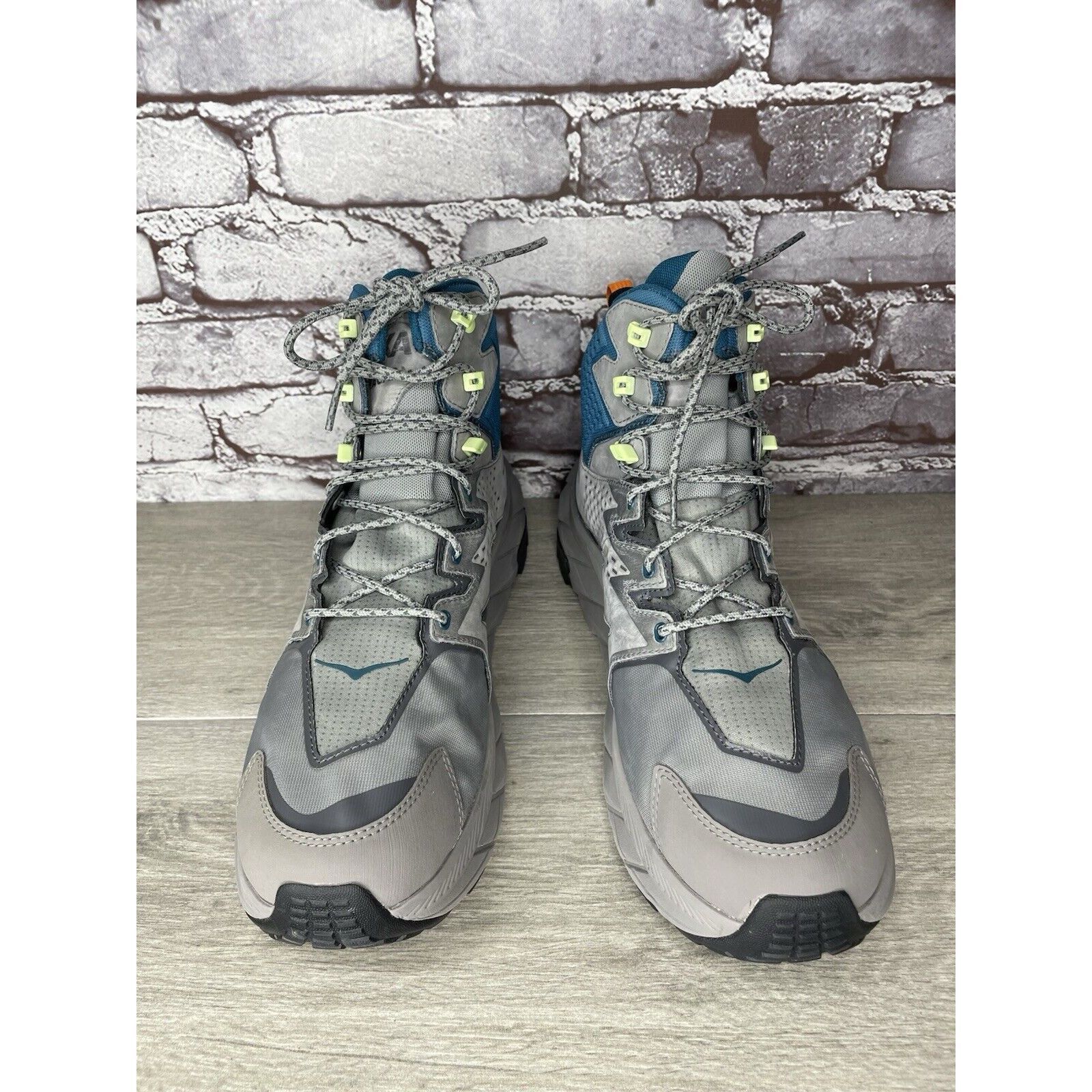 Hoka Hoka One One Anacapa Mid GTX Gray Blue Hiking Boots Men’s 11 Size US 11.5 / EU 44-45 - 20 Thumbnail