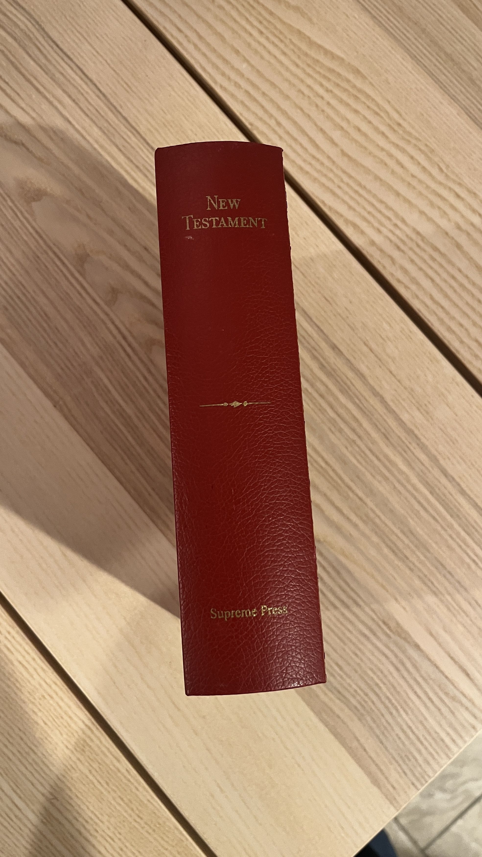 Supreme Supreme Testament Stash Bible Size ONE SIZE - 3 Thumbnail