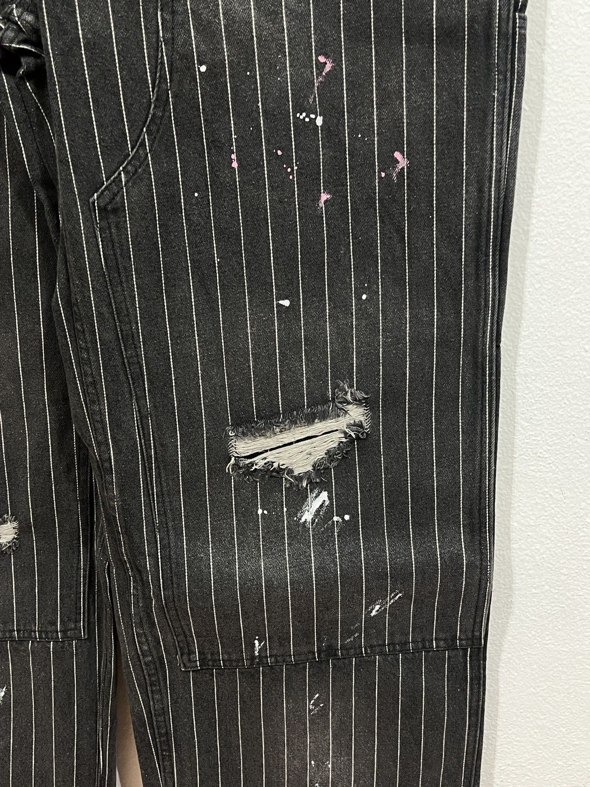 Vale Vale Tuxedo Painters Carpenter Jeans Size US 32 / EU 48 - 2 Thumbnail