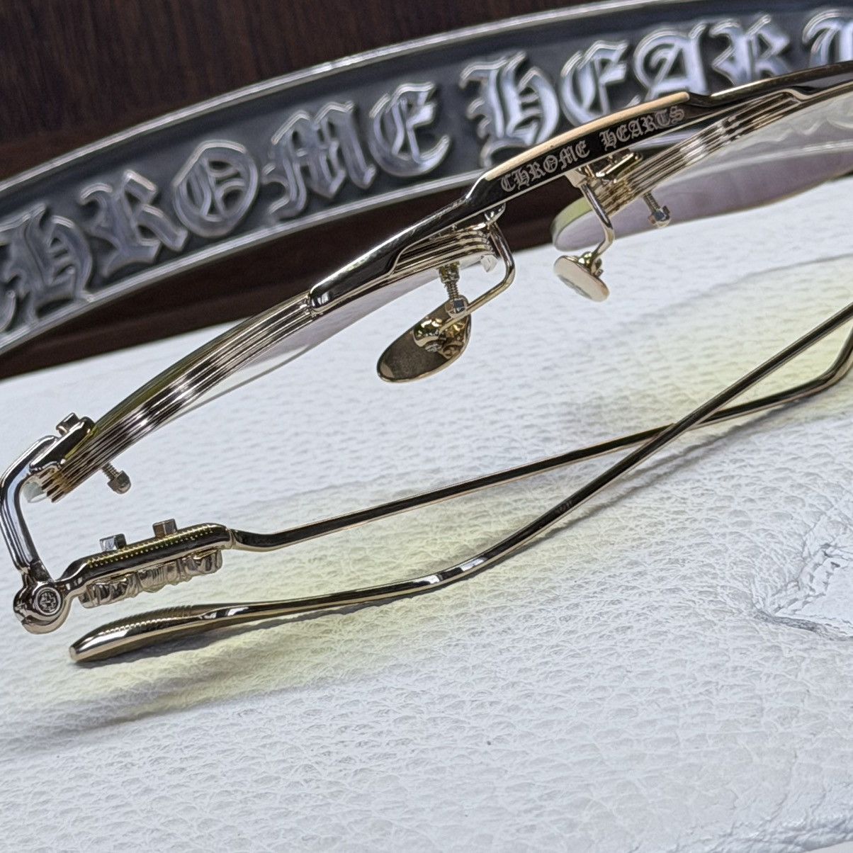 Chrome Hearts Chrome Hearts STINGER 1/1 Sunglasses Size ONE SIZE - 16 Thumbnail