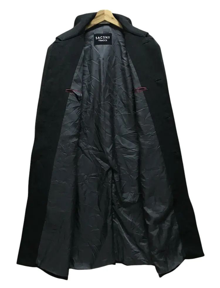 Yohji Yamamoto Sacsny Y'saccs by Yohji Yamamoto Wool Coat Size US L / EU 52-54 / 3 - 2 Thumbnail