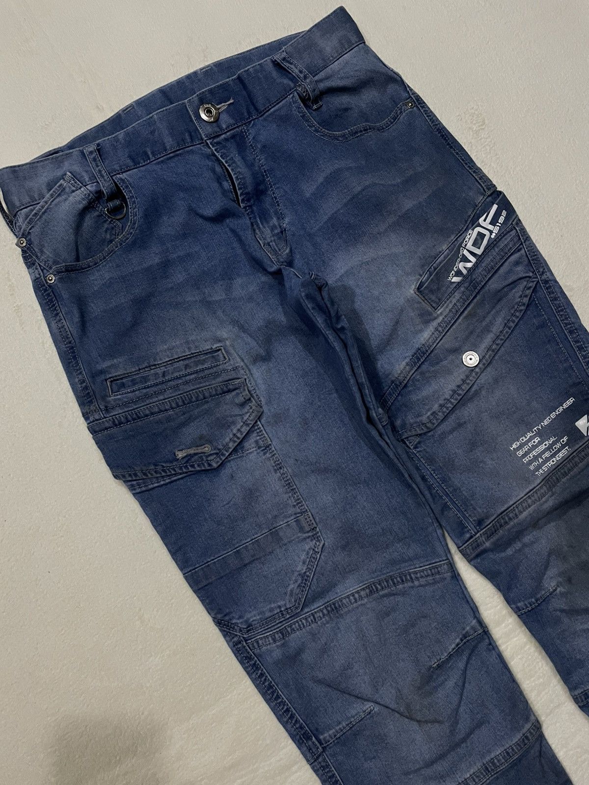 Vintage Vintage Japanese Brand Riped Mudwash Denim Size US 32 / EU 48 - 6 Thumbnail