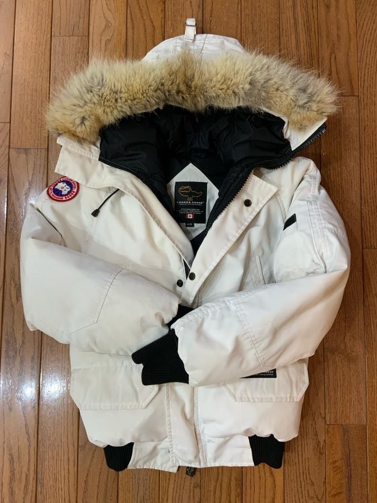 image of Canada Goose Chilliwack Bomber in White, Men's (Size XS)