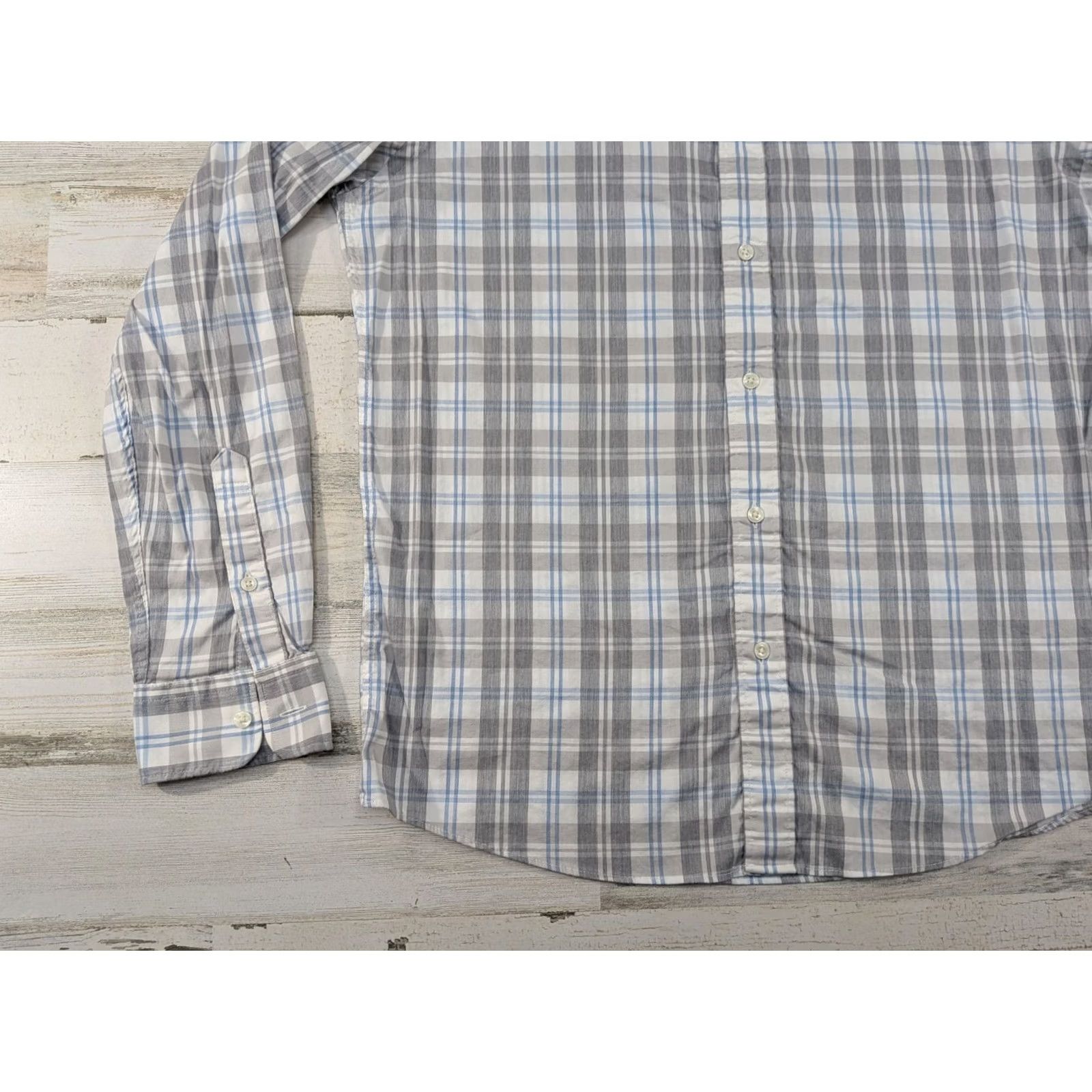 Faherty Faherty Shirt Mens Large Plaid Check Performance Stretch Button Up Shirt Size US L / EU 52-54 / 3 - 5 Thumbnail