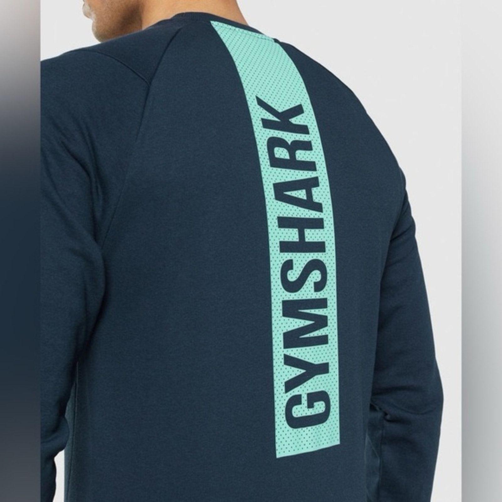 Gymshark Gymshark Bold Crew Pullover Sweatshirt Mens Medium Slim Fit Size US M / EU 48-50 / 2 - 4 Thumbnail