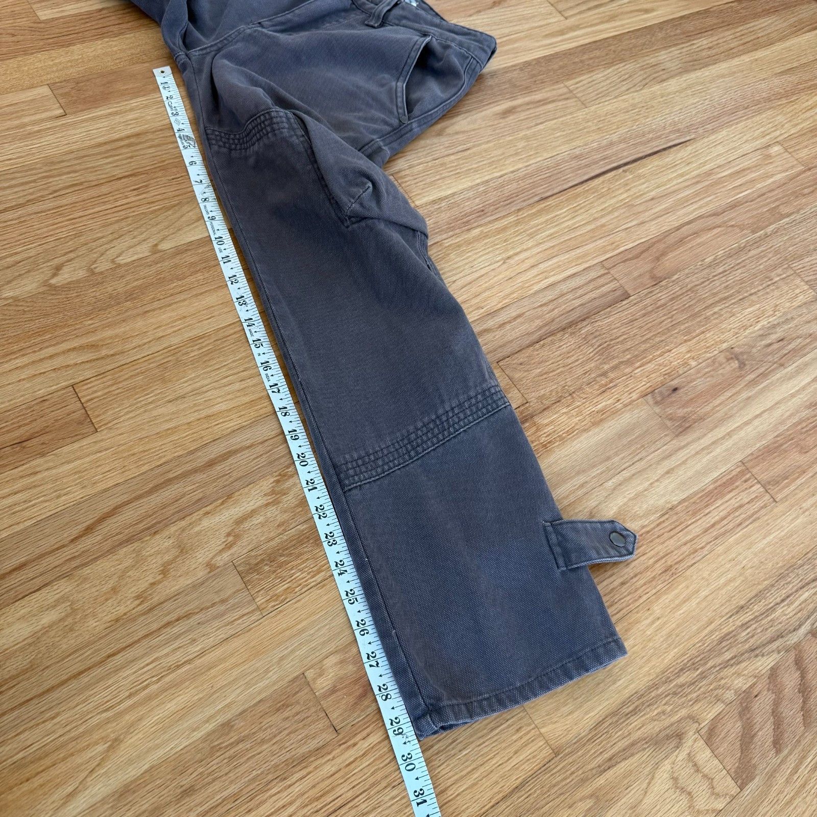 Cole Henry Cole Henry Grey Parachute Cargo Pants 30/29 Size US 30 / EU 46 - 2 Thumbnail