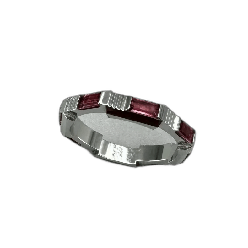 Gucci Gucci Platinum Tourmaline Pink Diamond Ring-yf Size ONE SIZE - 1 Thumbnail