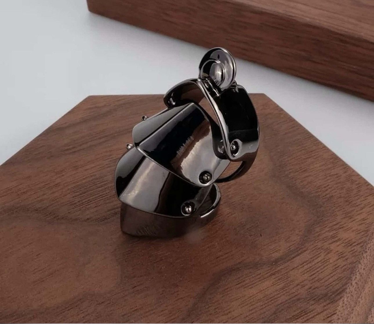 Jewelry Size us8 Armor Ring Rock Style Size ONE SIZE - 4 Thumbnail