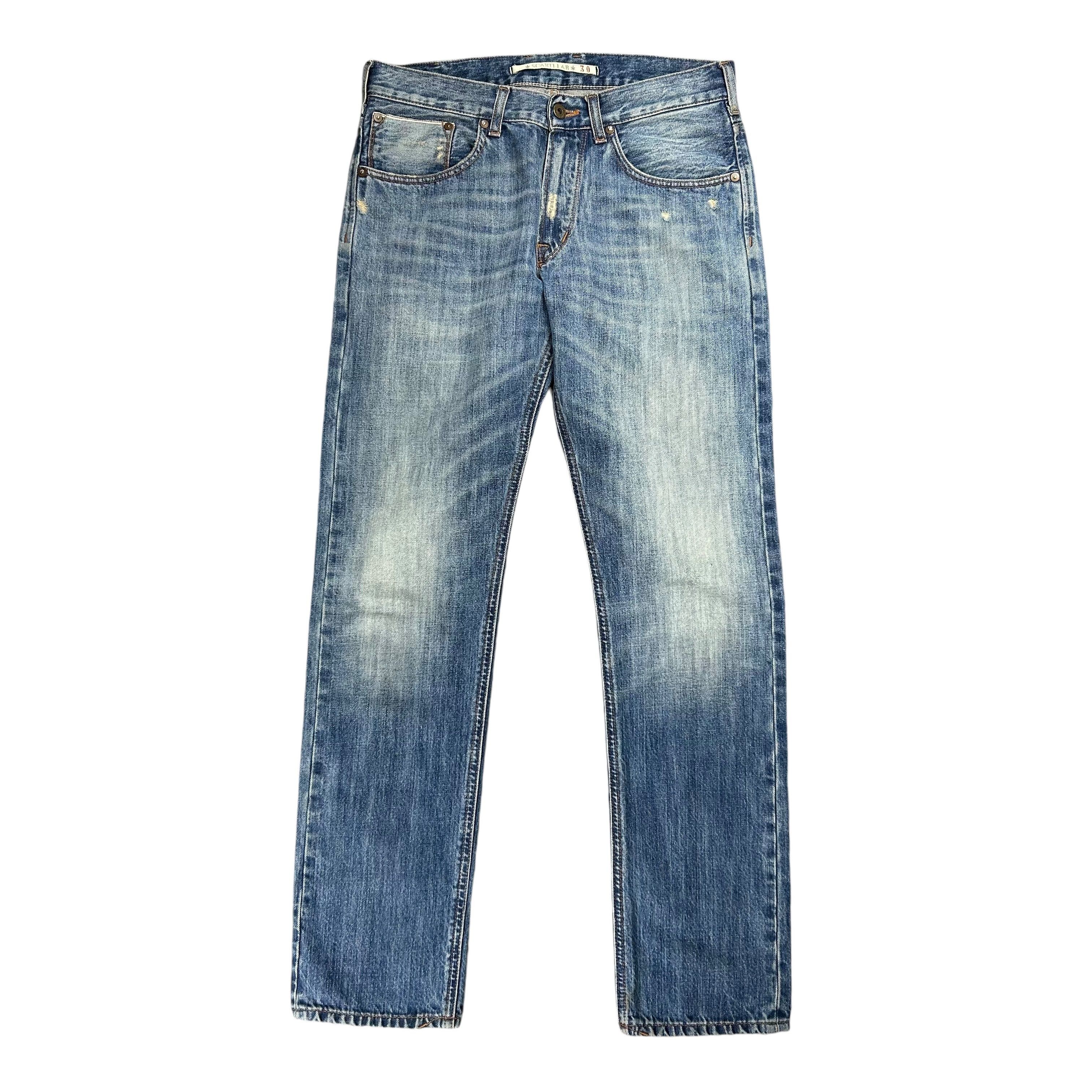 Scarti-Lab Scarti Lab Selvedge Straight Denim Jeans Cotton Blue 30 Size US 30 / EU 46 - 1 Thumbnail