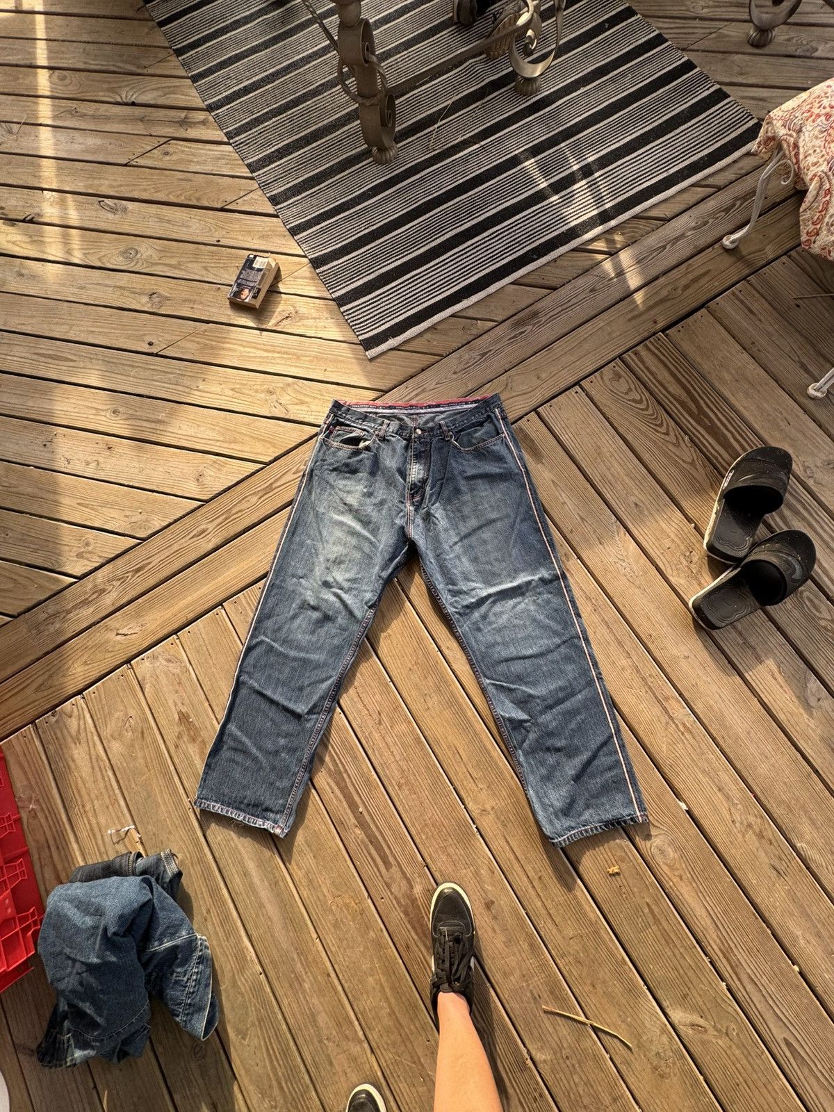 Coogi Coogi Mens Jeans Size US 42 / EU 58 - 1 Thumbnail