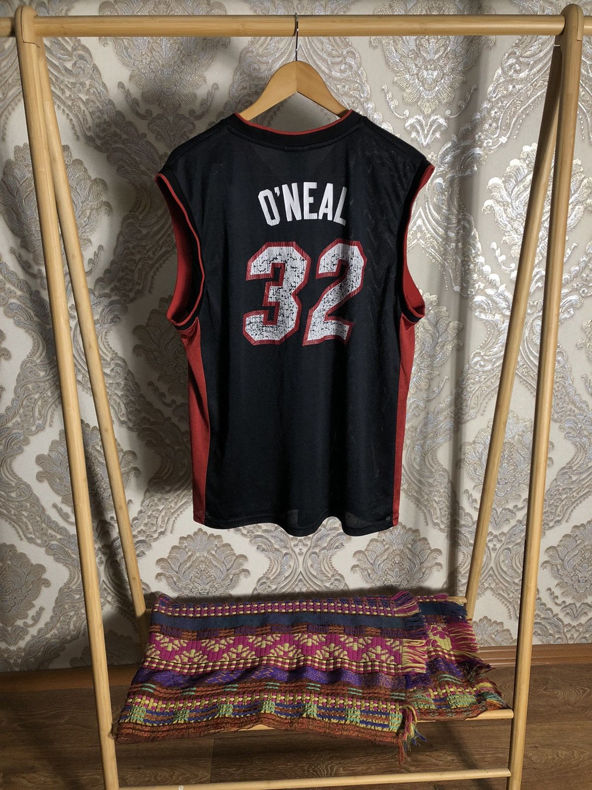 Reebok VINTAGE REEBOK HEAT O’NEAL RETRO NBA JERSEY BASKETBALL 90s Size US L / EU 52-54 / 3 - 8 Thumbnail