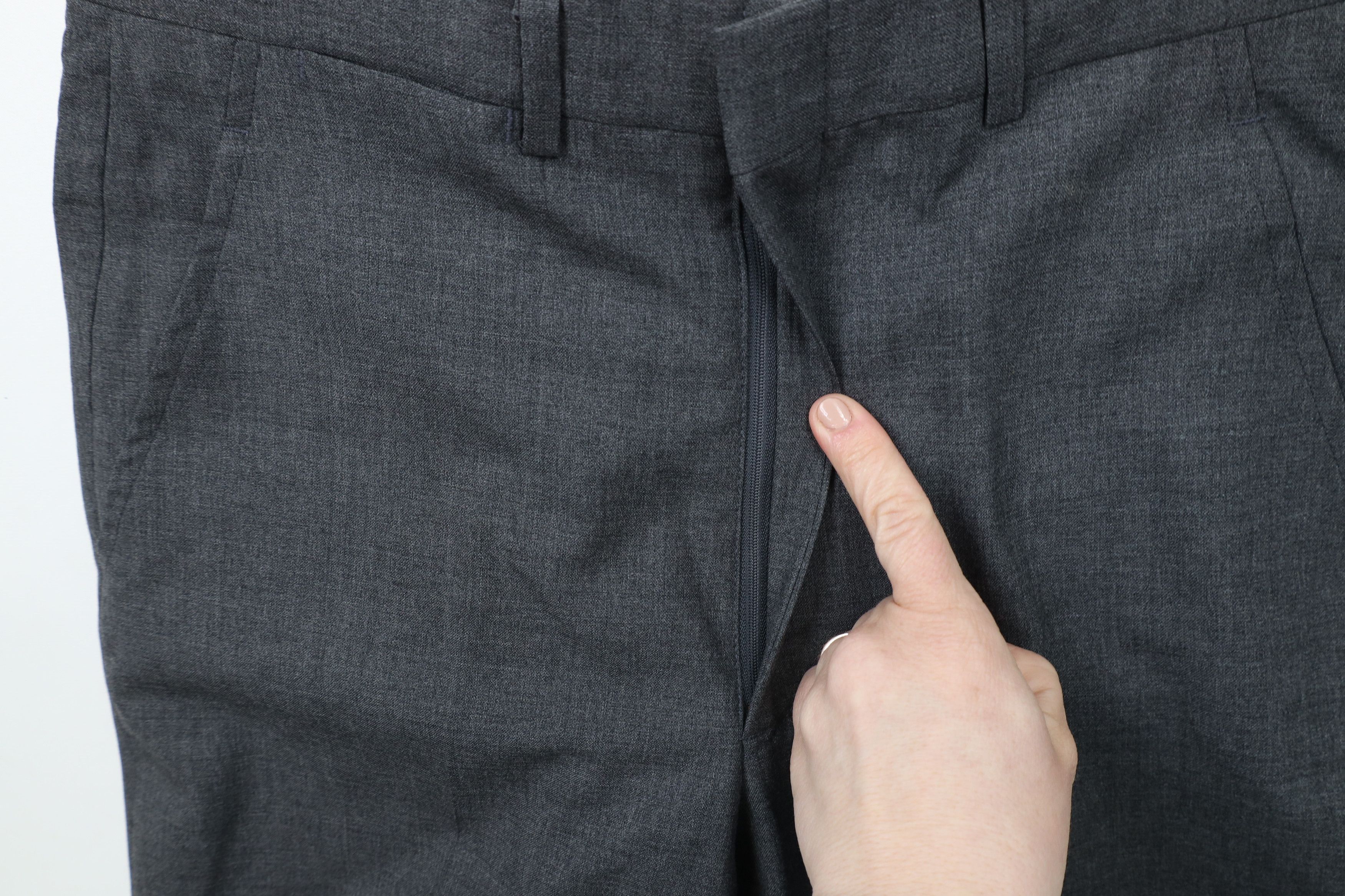 Brooks Brothers × Vintage Vintage 70s 80s Brooks Brothers Chino Pants Heather Gray USA Size US 32 / EU 48 - 5 Thumbnail