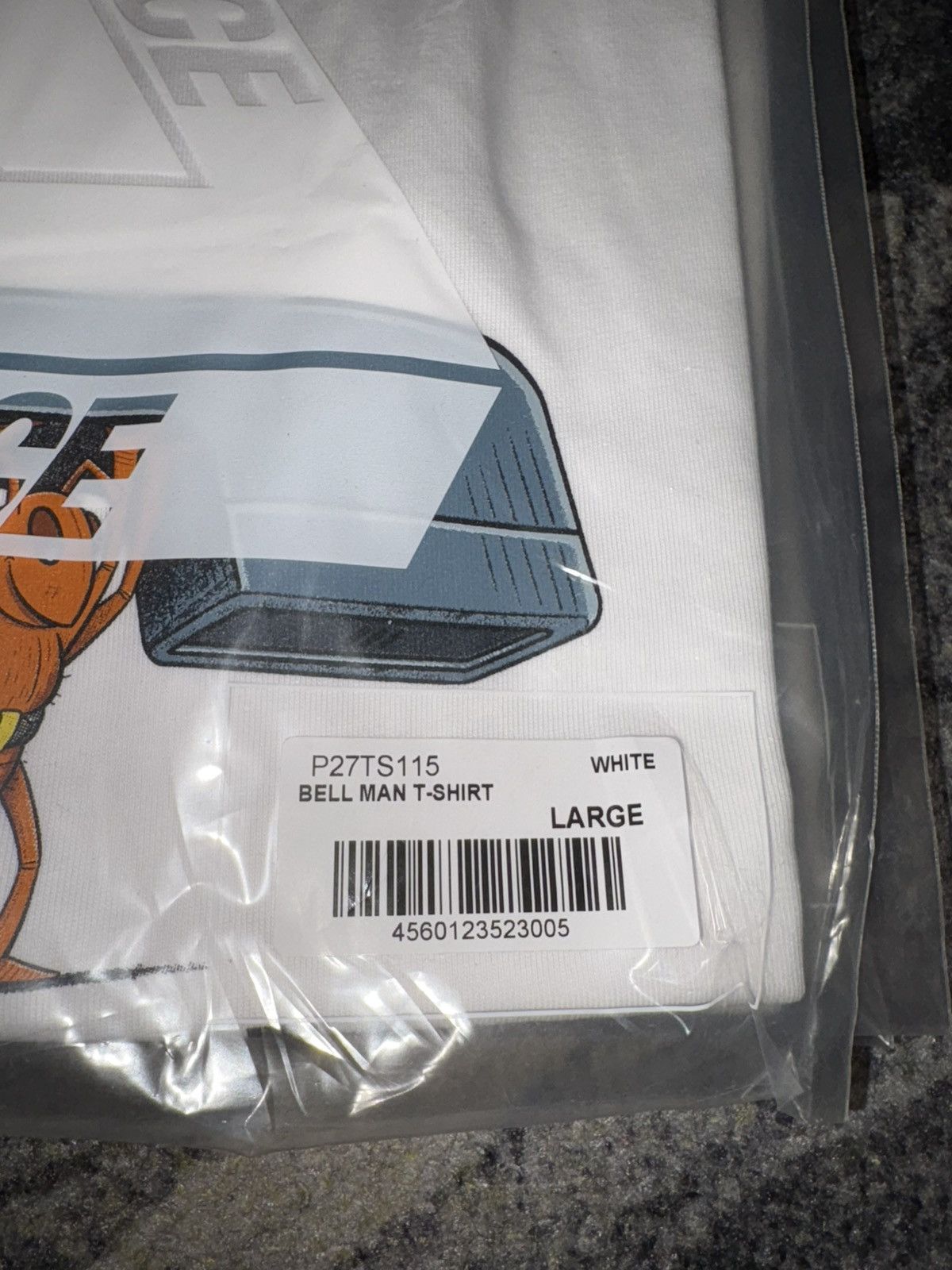 Palace Palace Bellman T-Shirt White Size US L / EU 52-54 / 3 - 3 Thumbnail
