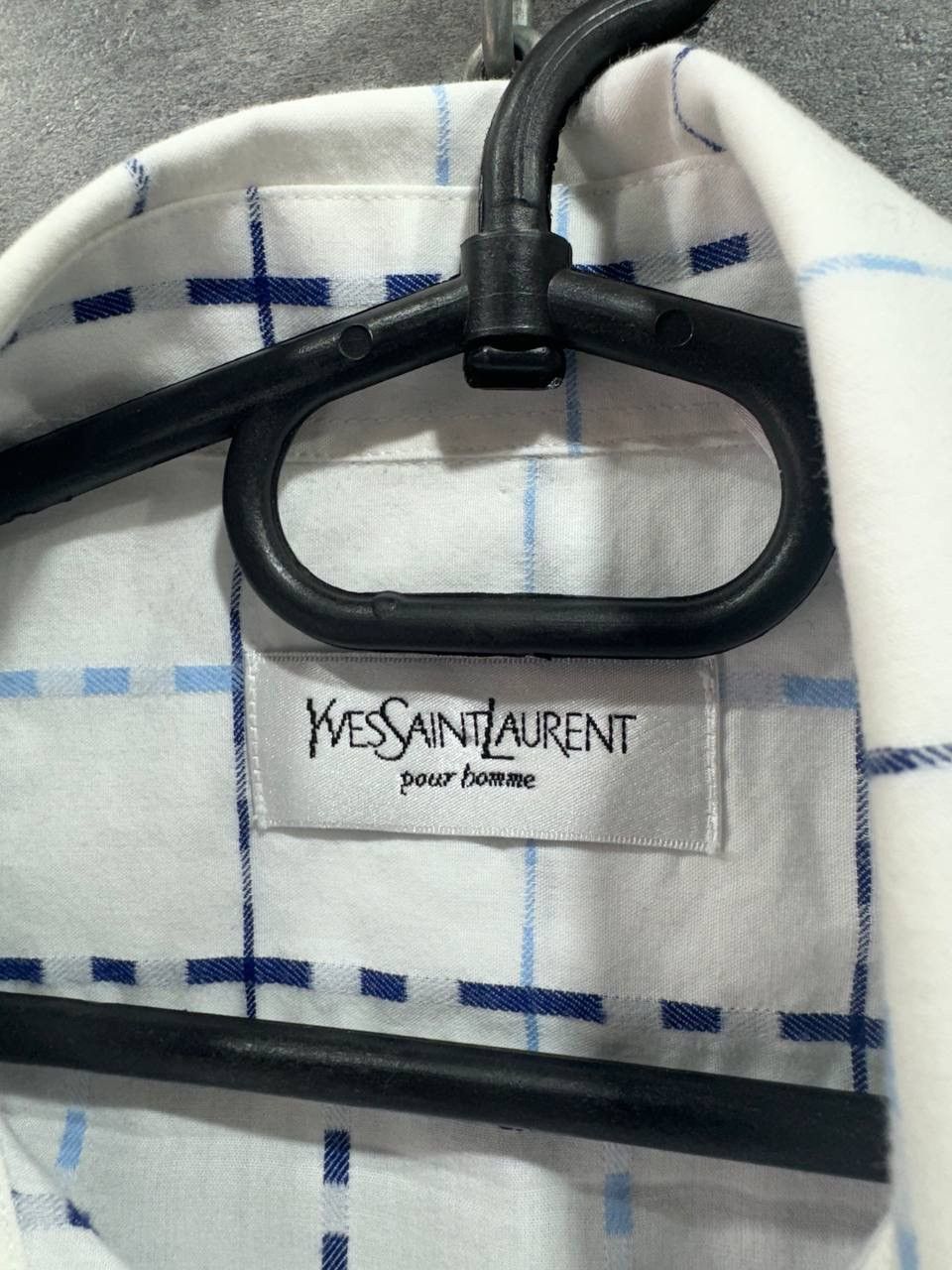 Yves Saint Laurent Vintage YSL Yves Saint Laurent Shirt Button Up Size US M / EU 48-50 / 2 - 2 Thumbnail