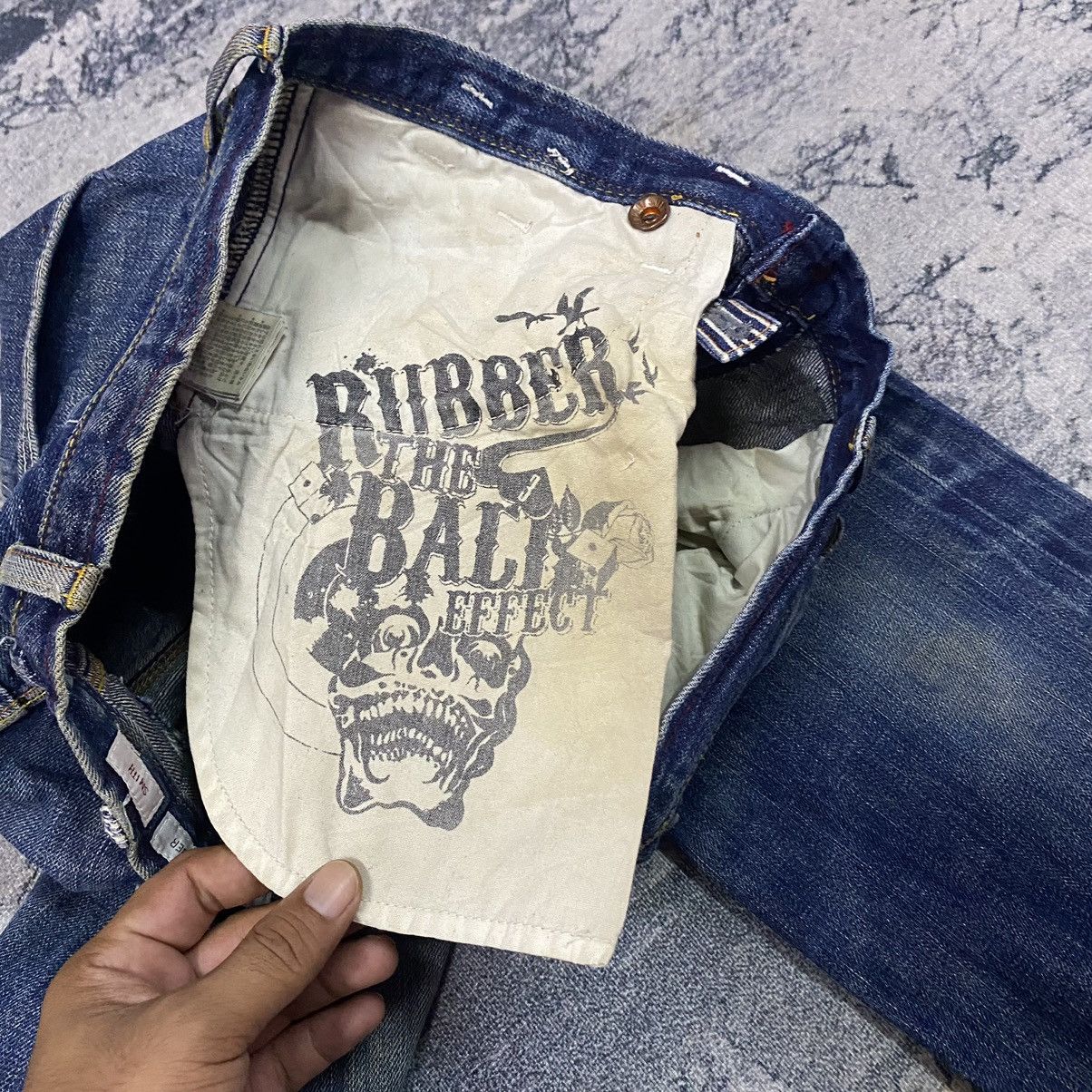 If Six Was Nine × Paul Smith Red Ear × Vintage Vintage Selvedge Paul Smith Rusty Faded Distress Denim Jeans Size US 33 - 13 Thumbnail