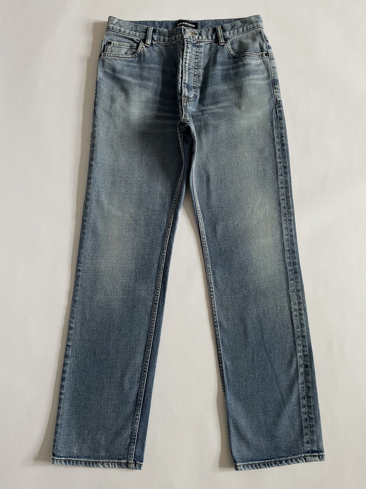 Balenciaga Balenciaga by Demna Gvasalia Denim Jeans Size US 29 - 1 Thumbnail