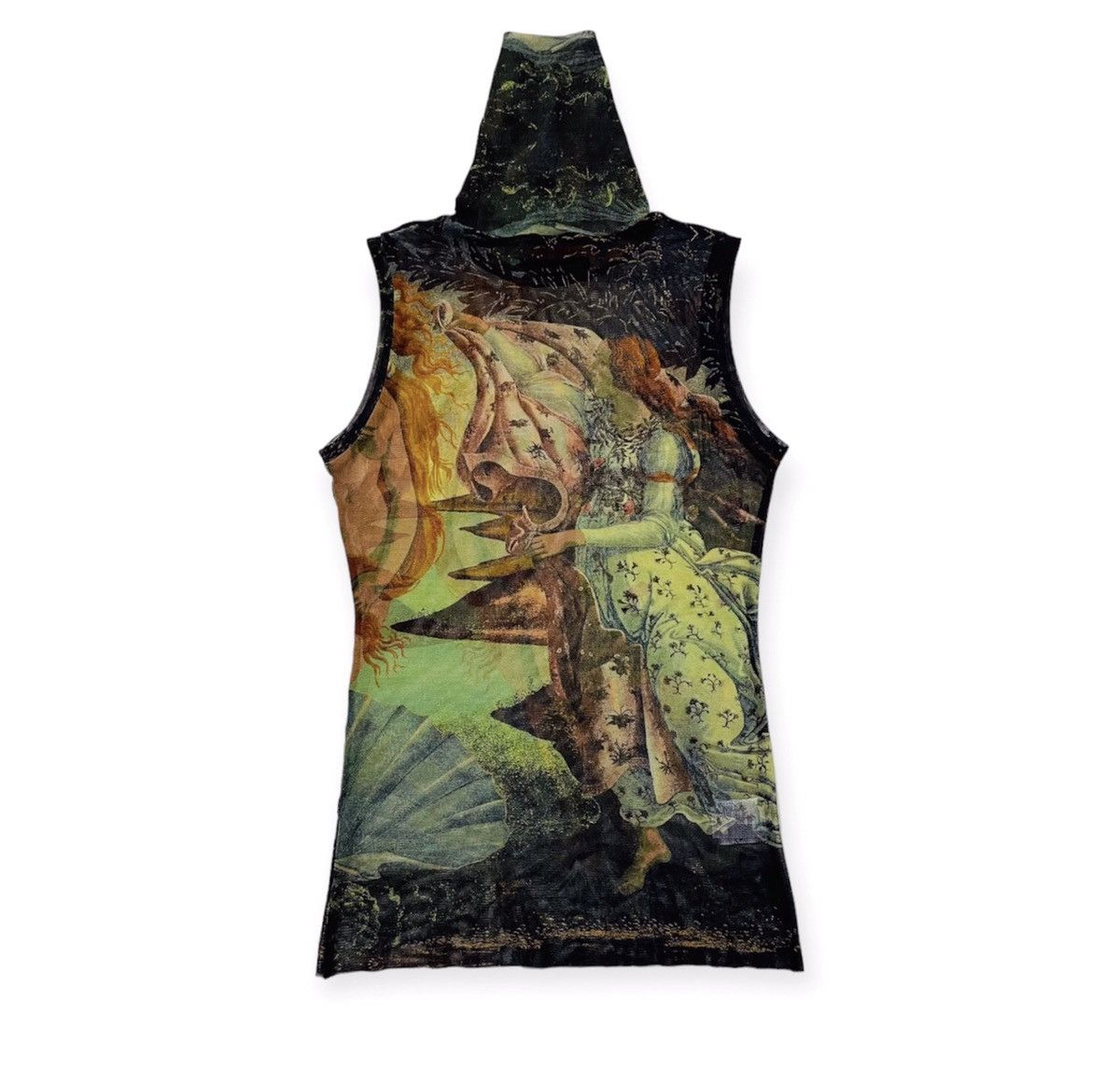 Jean Paul Gaultier × Vintage SS95 “Birth of Venus” Sheer Mesh Top Size S / US 4 / IT 40 - 2 Thumbnail